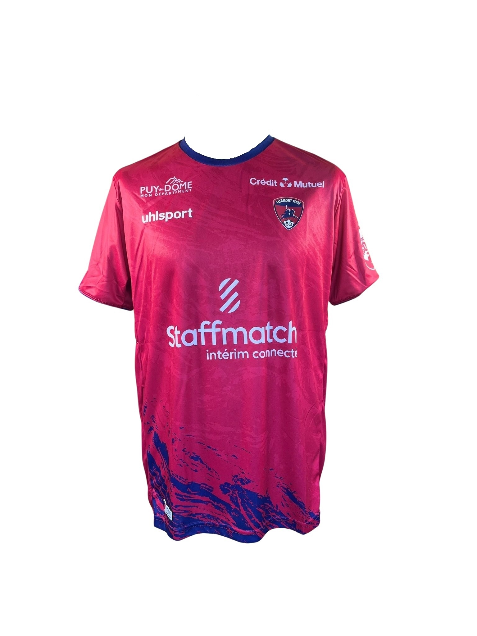 Maillot Domicile Clermont Foot 63 2023/24