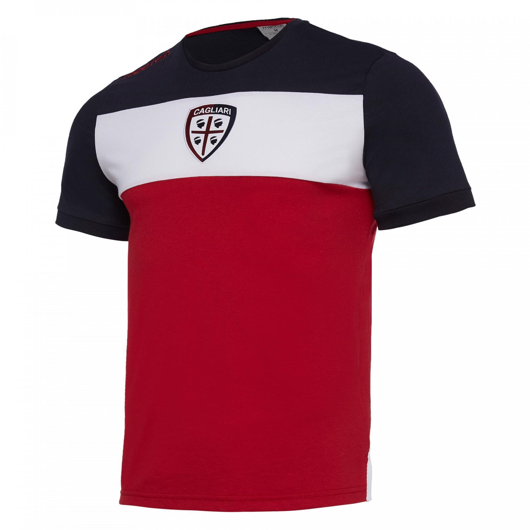 T-shirt Cagliari Calcio bh 3 logo