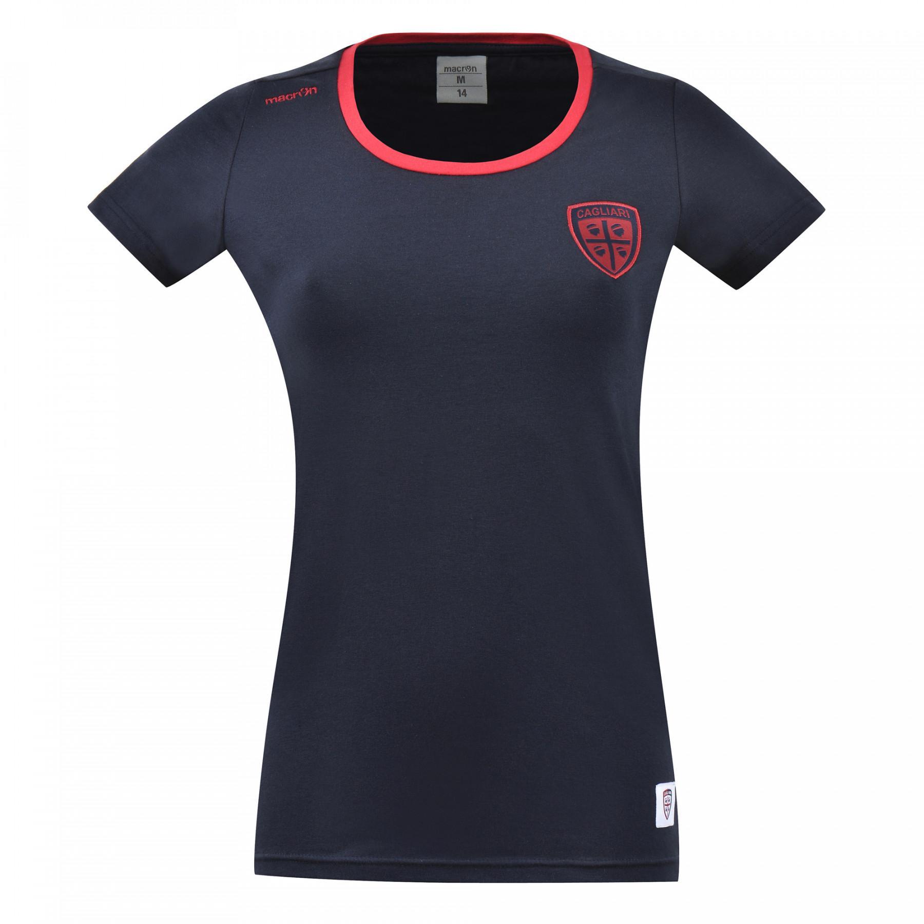 T-shirt femme Cagliari Calcio linea fan