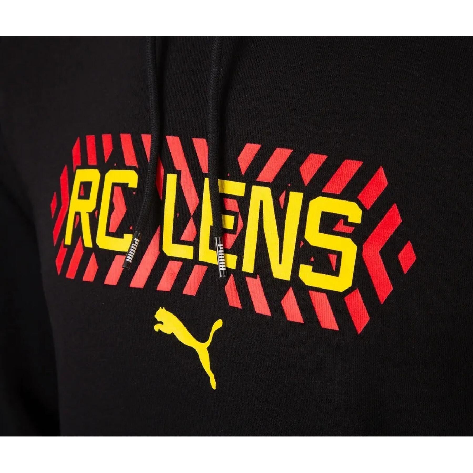 Sweatshirt à capuche RC Lens Wording 2022/23
