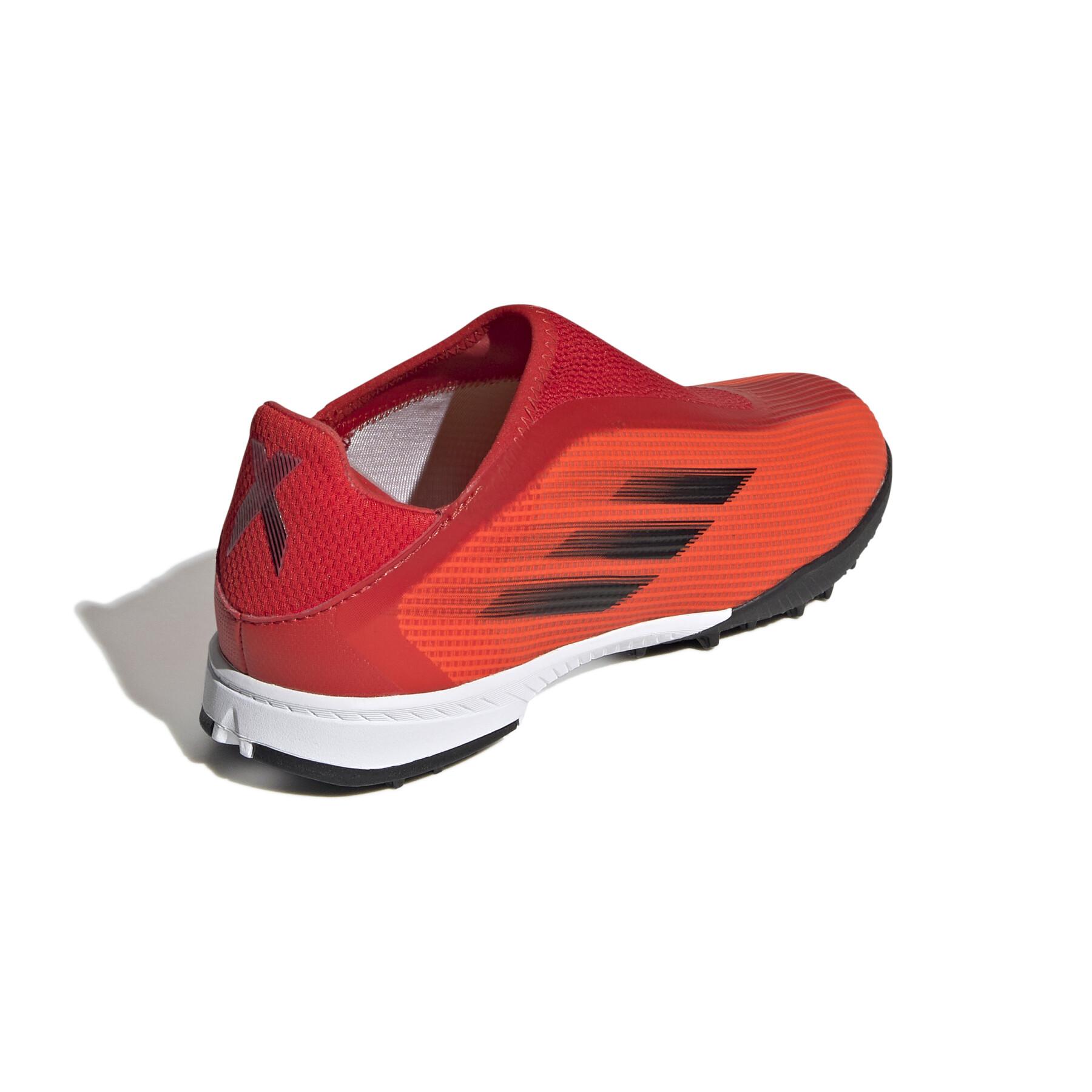 Chaussures de football enfant adidas X Speedflow.3 Laceless TF