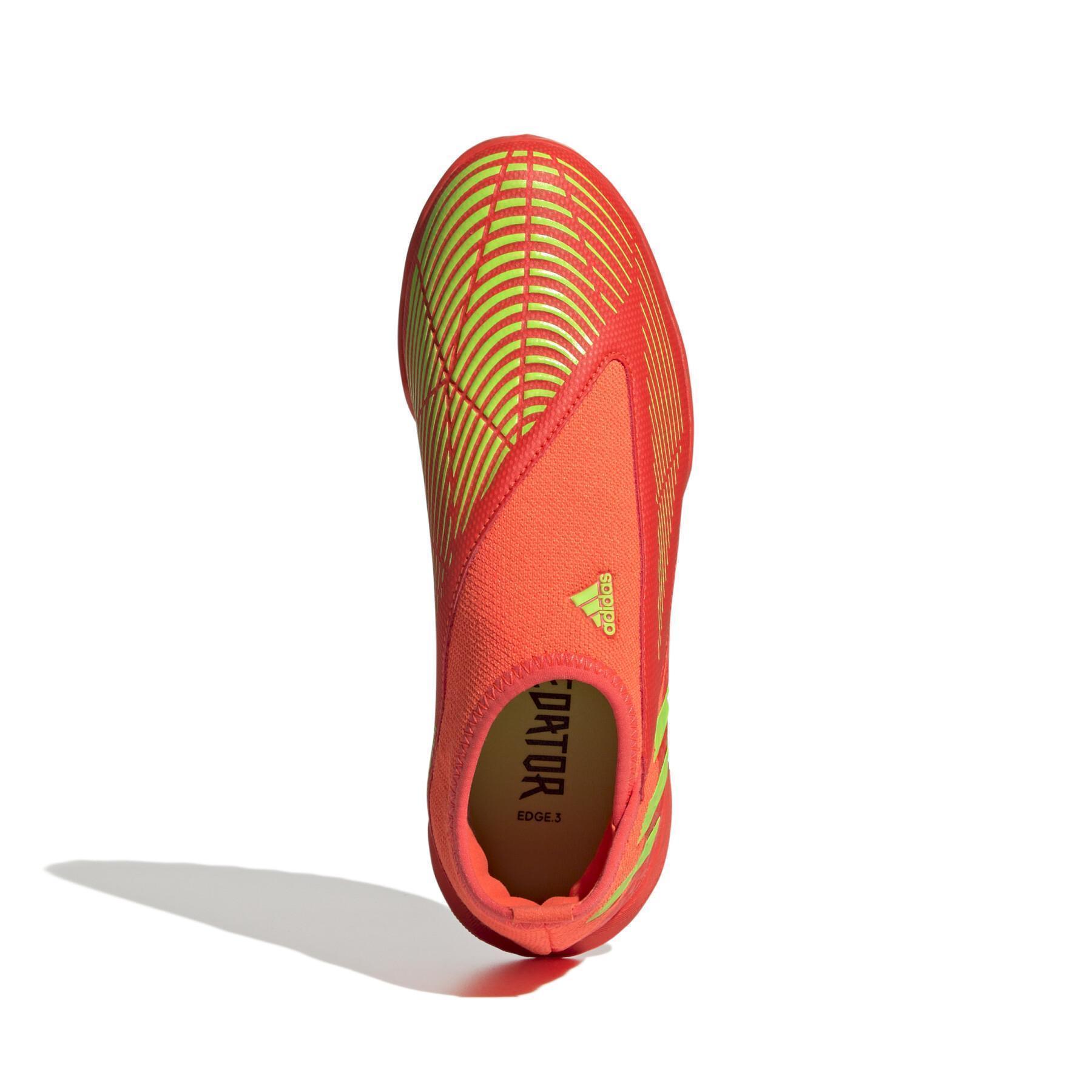 Chaussures de football enfant adidas Predator Edge.3 Laceless Turf - Game Data Pack