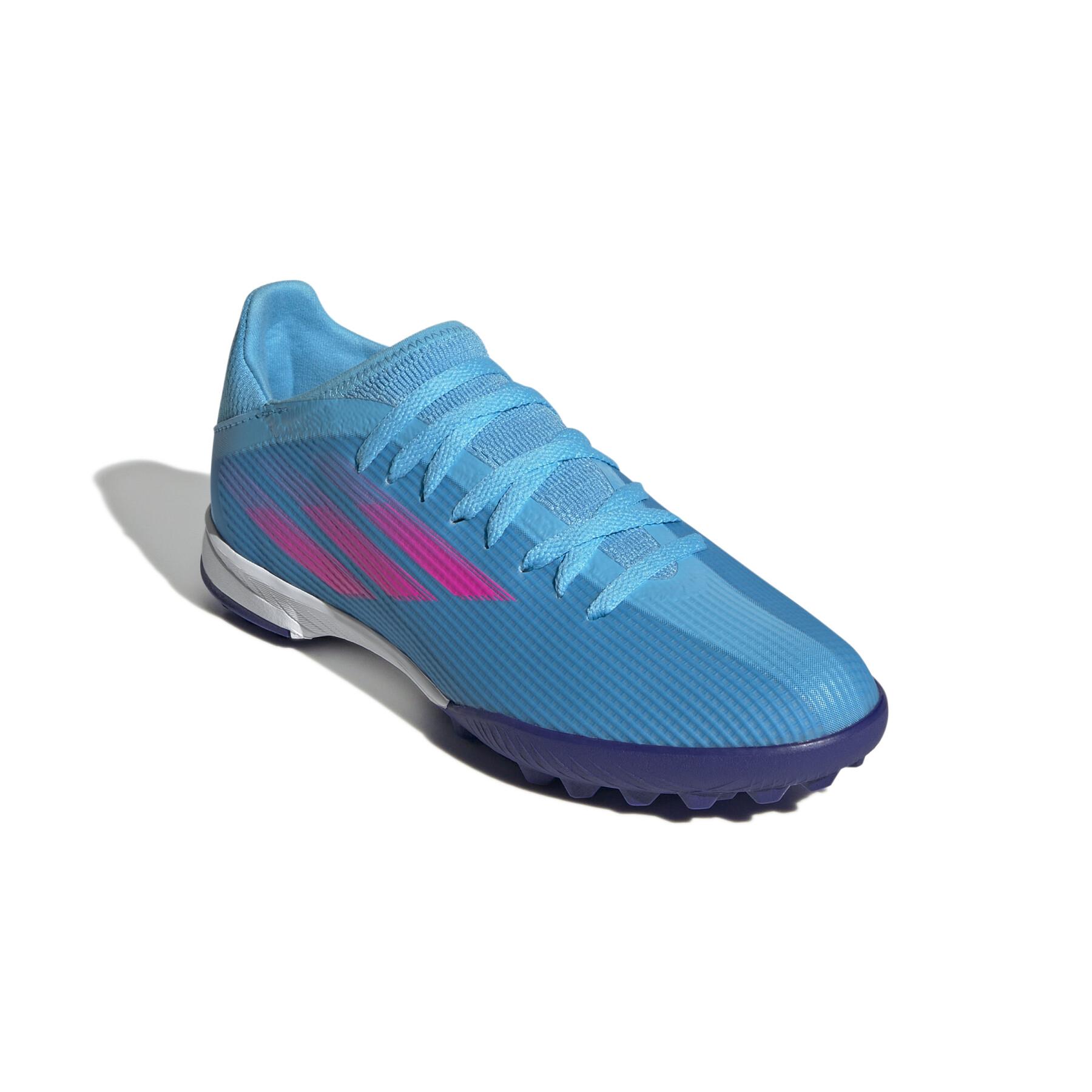Chaussures de football enfant adidas X Speedflow.3 TF -  Sapphire Edge Pack