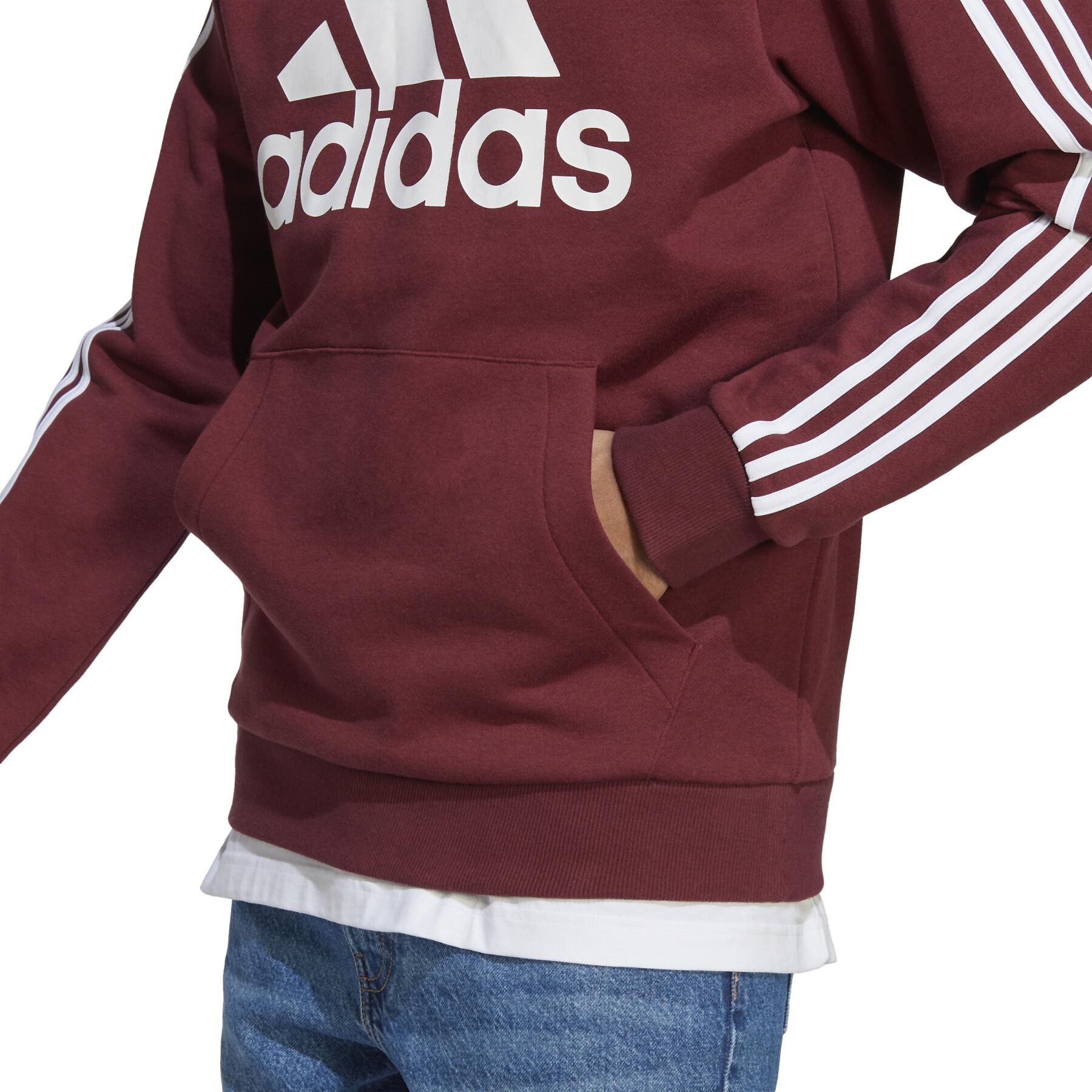 Sweatshirt à capuche molleton avec logo adidas Essentials 3-Stripes