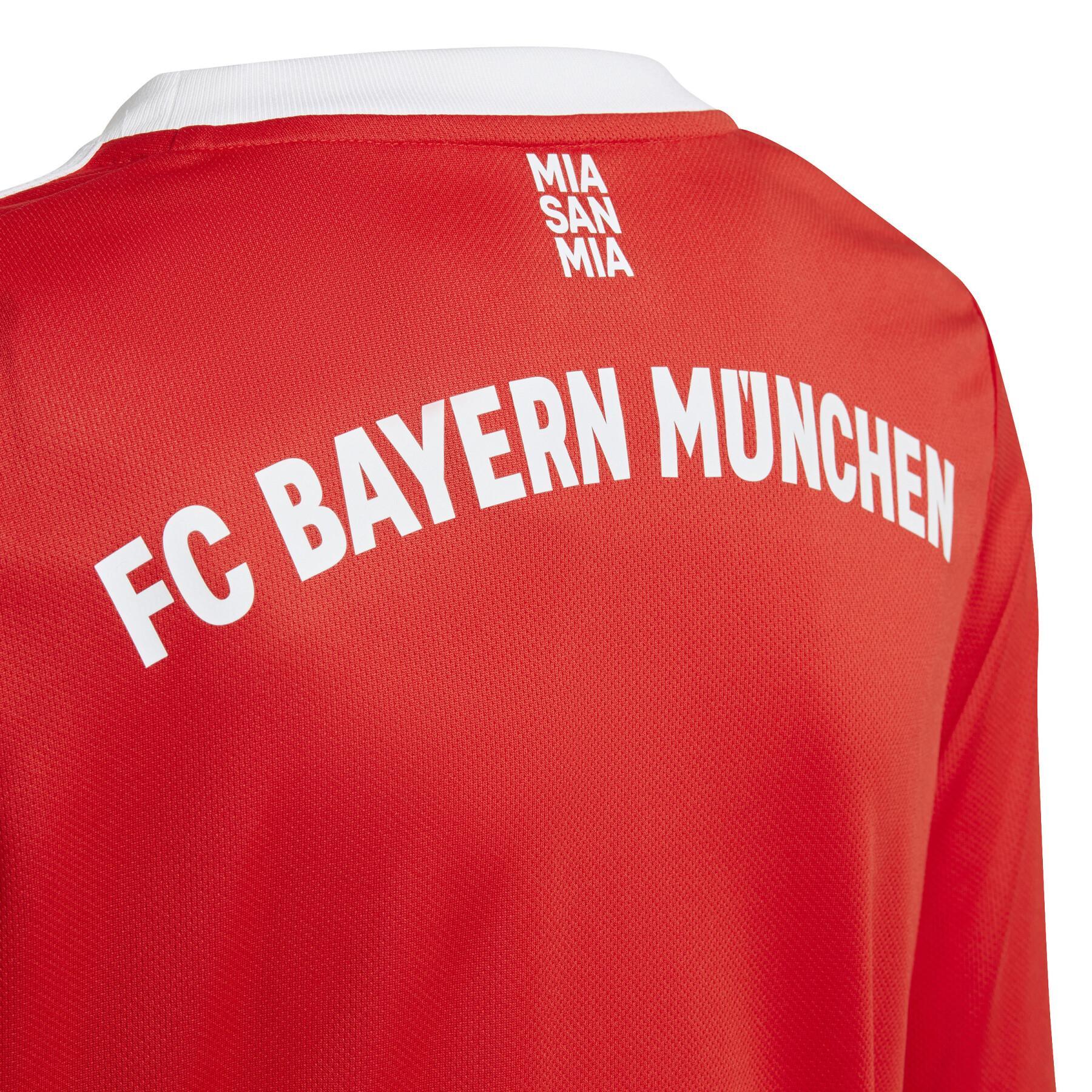 Maillot Domicile enfant manches longues FC Bayern Munich 2022/23