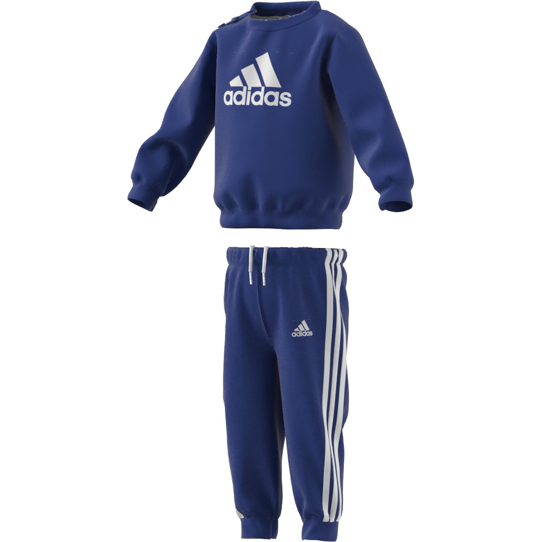 ensemble de jogging bebe garcon bicolore - adidas bleu pantalons garcon