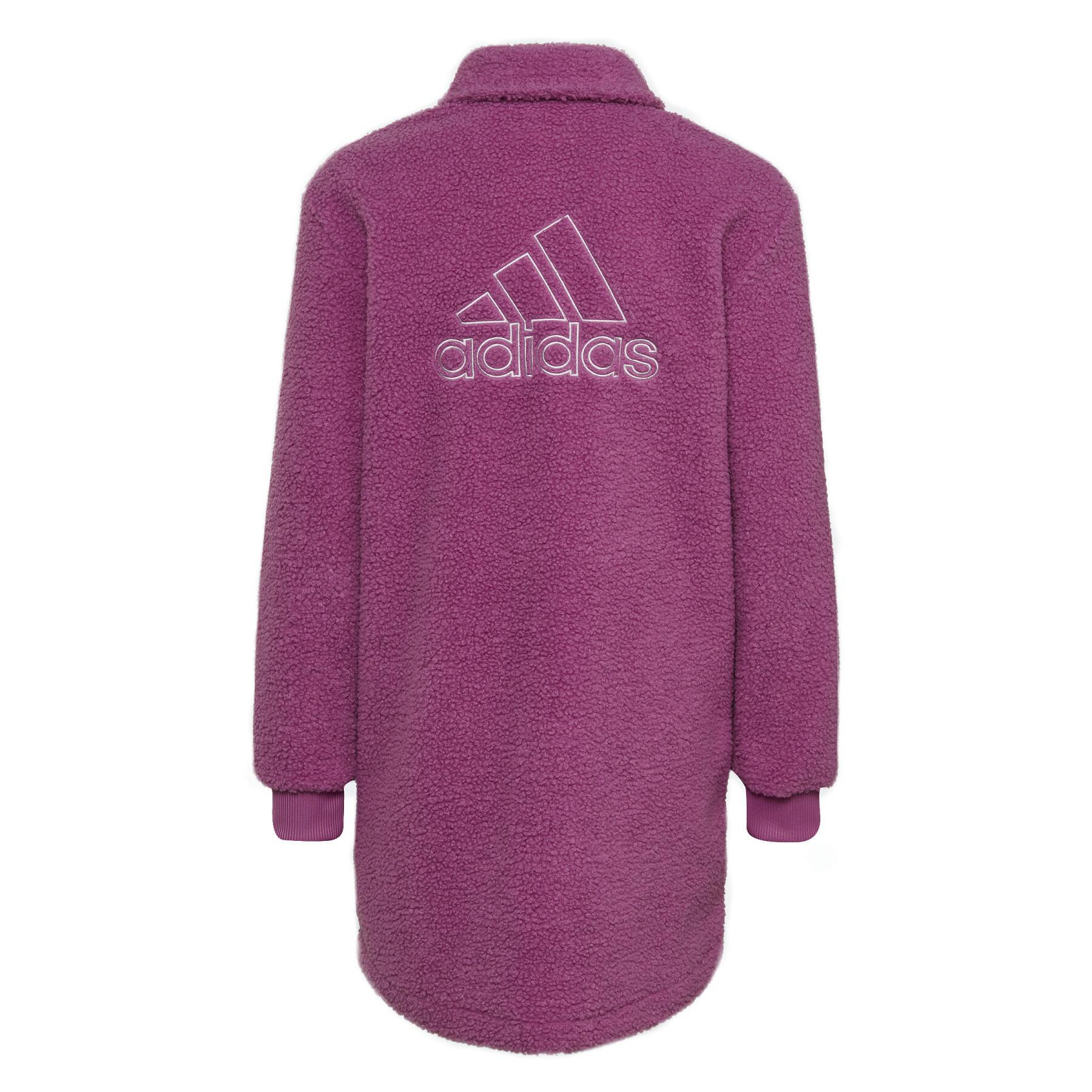 Polaire ample long fille adidas Winter Glam