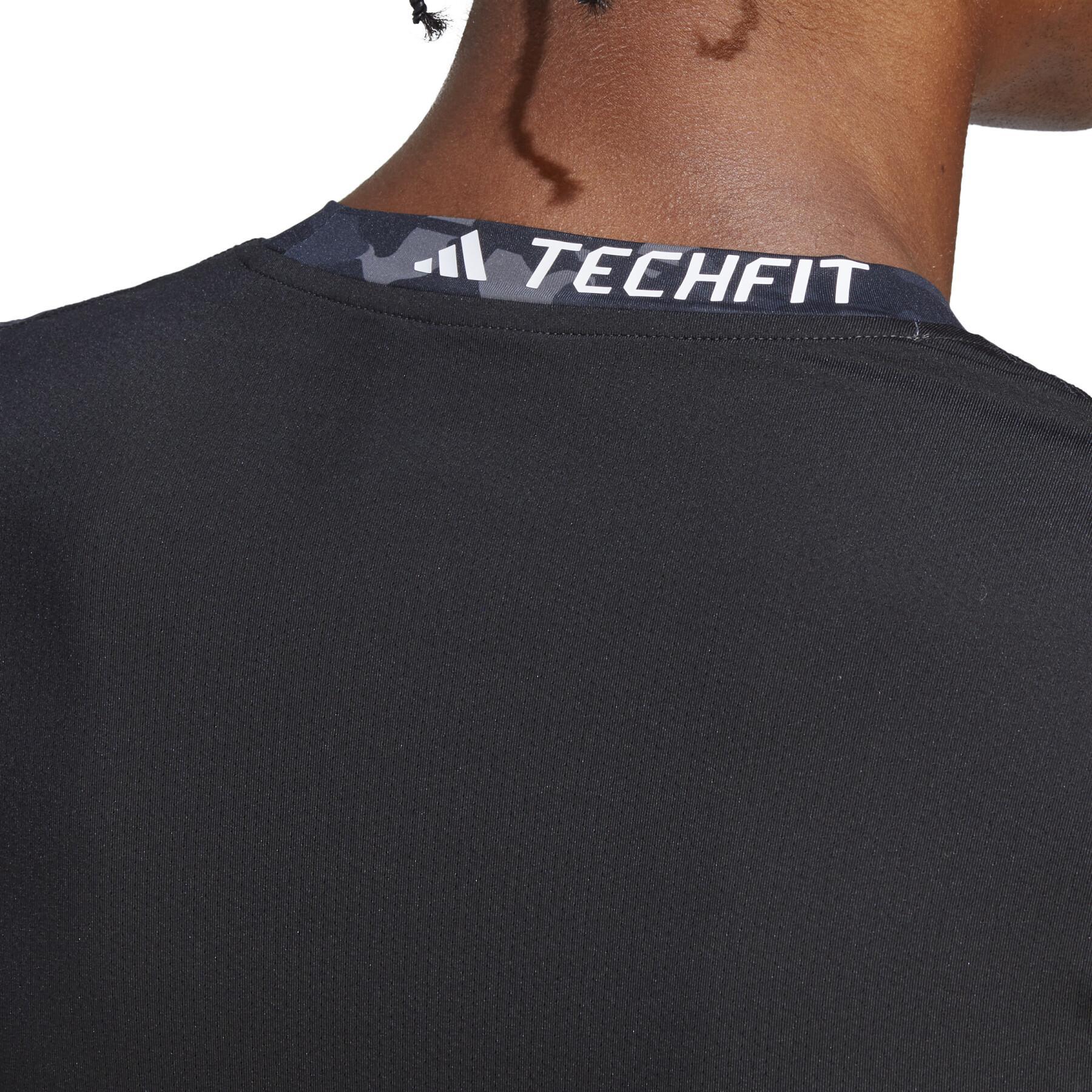 Sous maillot manches longues adidas Techfit Allover