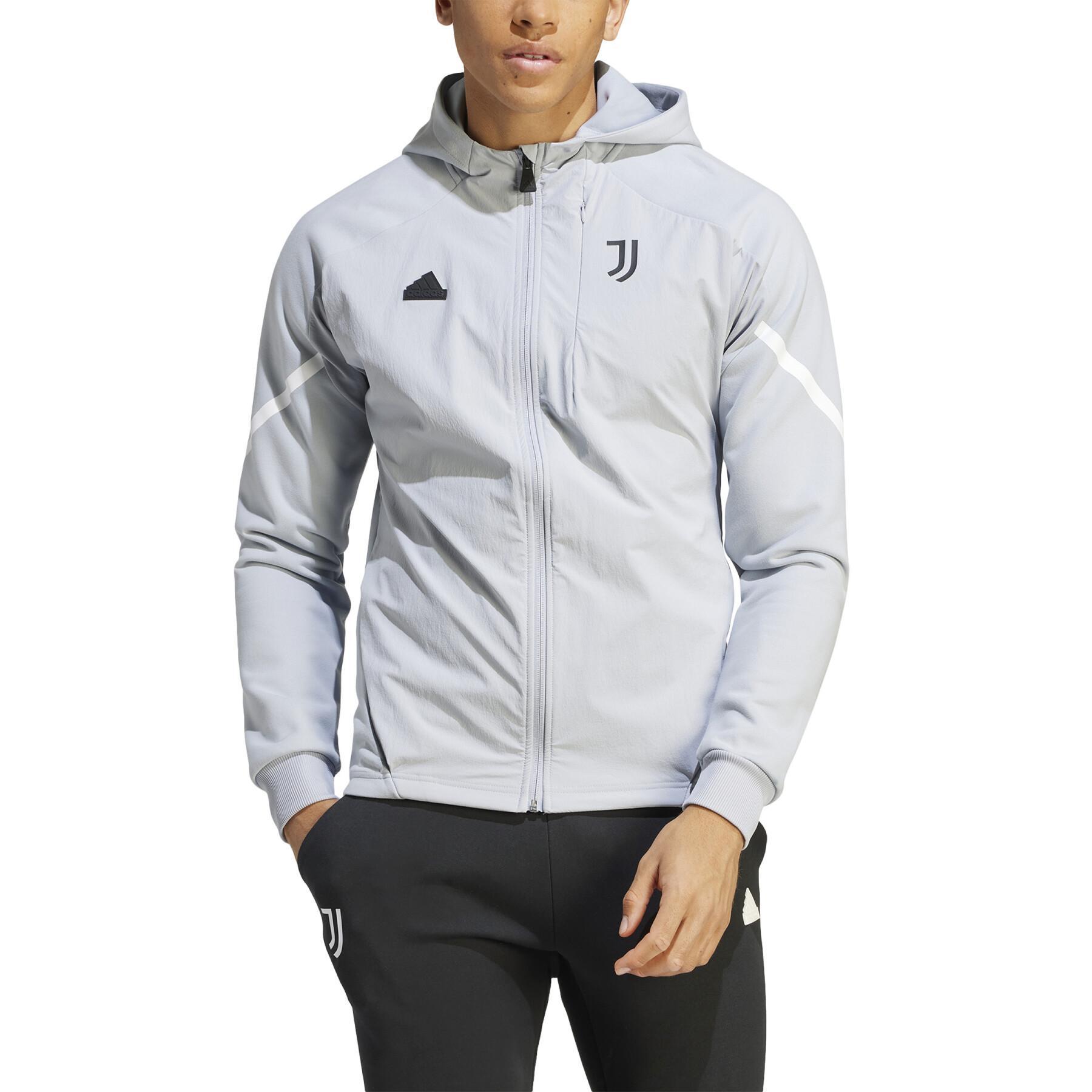 Sweatshirt à capuche full zip Juventus Turin Designed For Gameday 2023/24