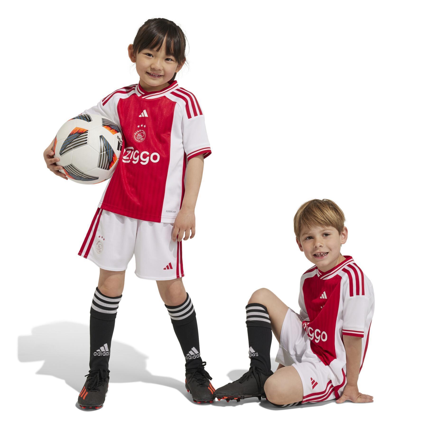 Mini-kit Domicile enfant Ajax Amsterdam 2023/24 - Clubs hollandais - Autres  clubs - Équipes