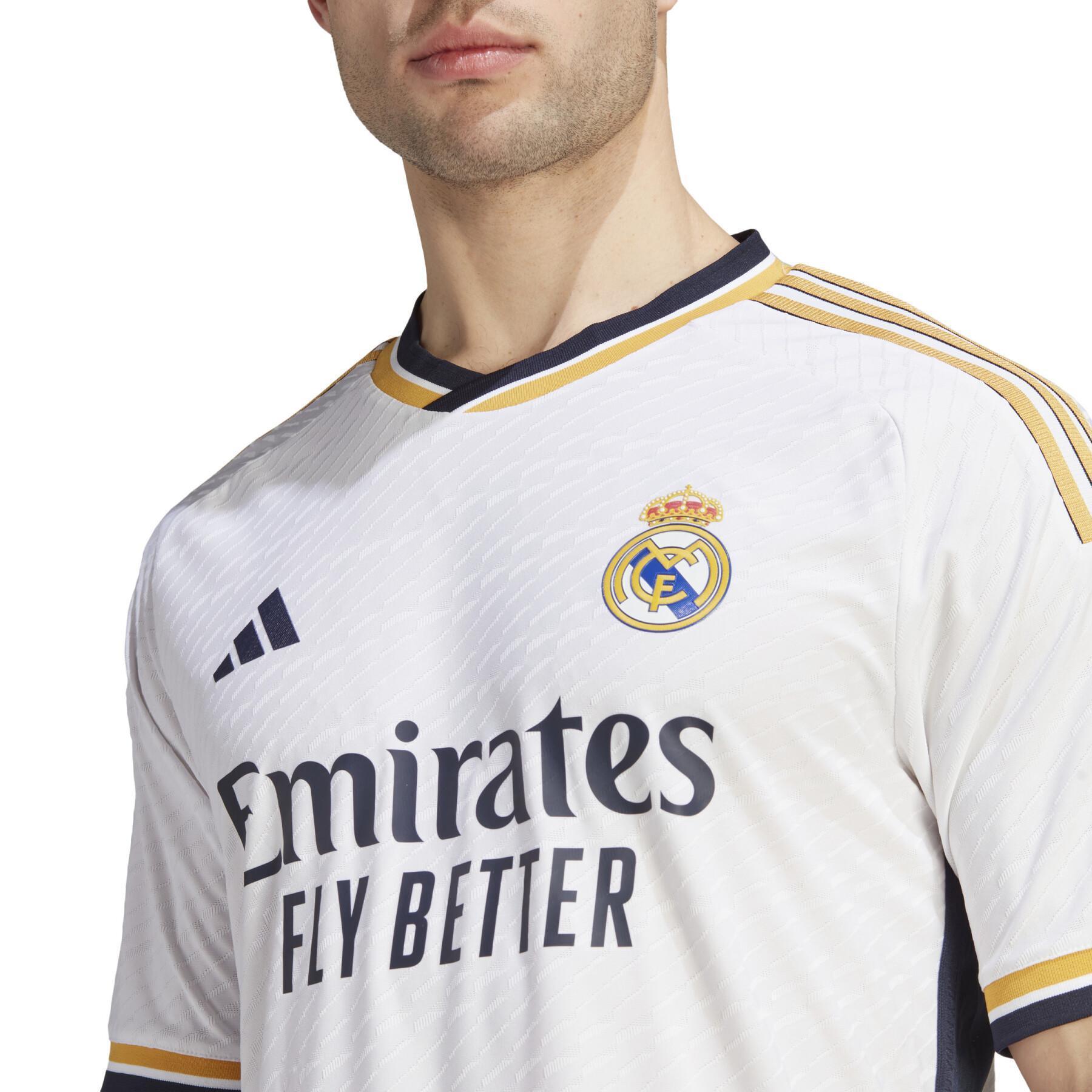 Maillot Domicile Real Madrid 23/24 Authentique - Blanc adidas