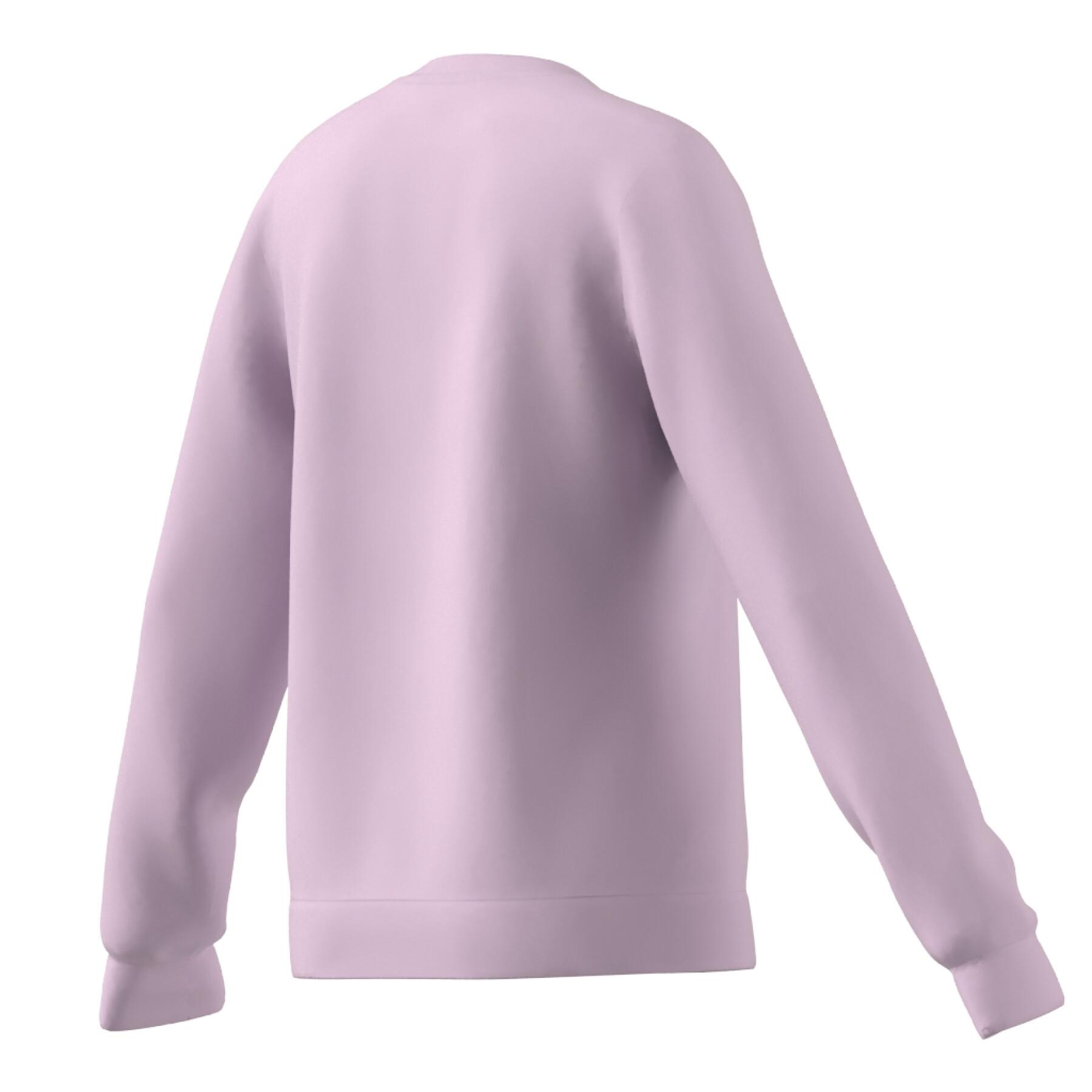 Sweatshirt grand logo coton fille adidas Essentials