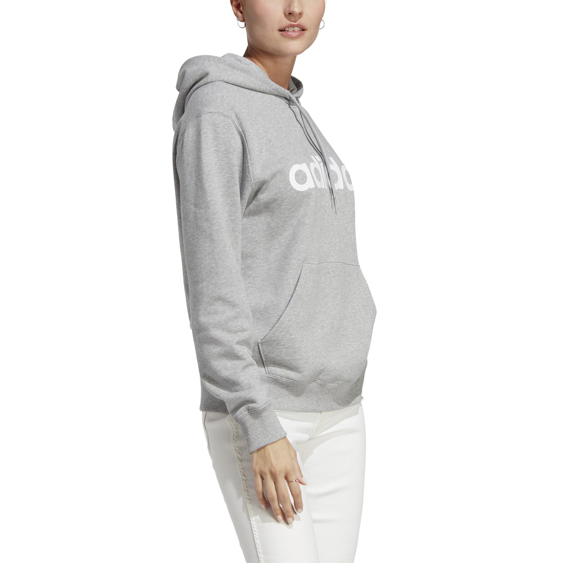 Sweatshirt linéaire à capuche femme adidas Essentials