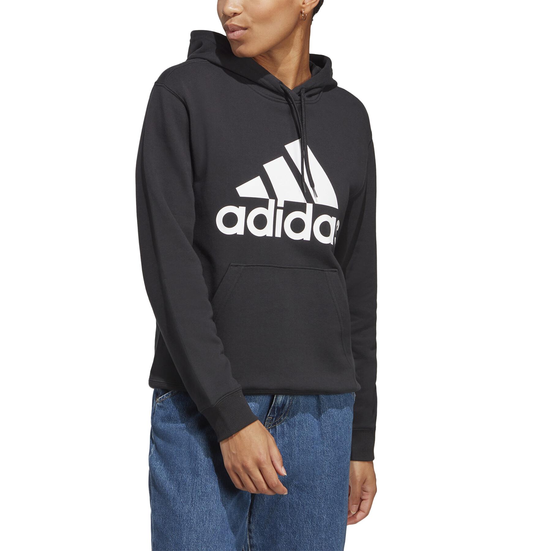 Sweatshirt régulier à capuche molleton femme adidas Essentials Big Logo