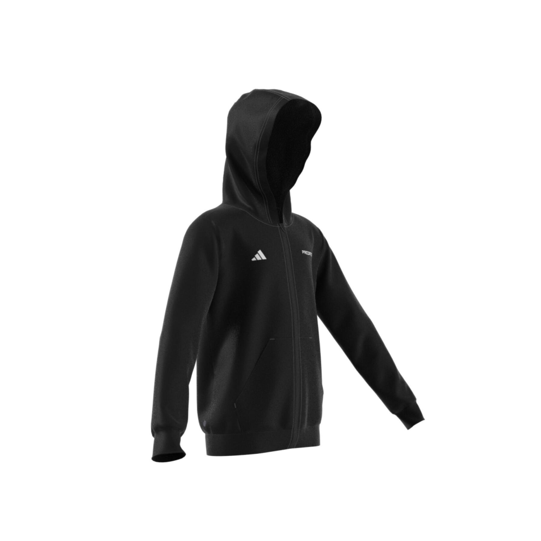 Sweatshirt à capuche zippé enfant adidas Football-Inspired Predator