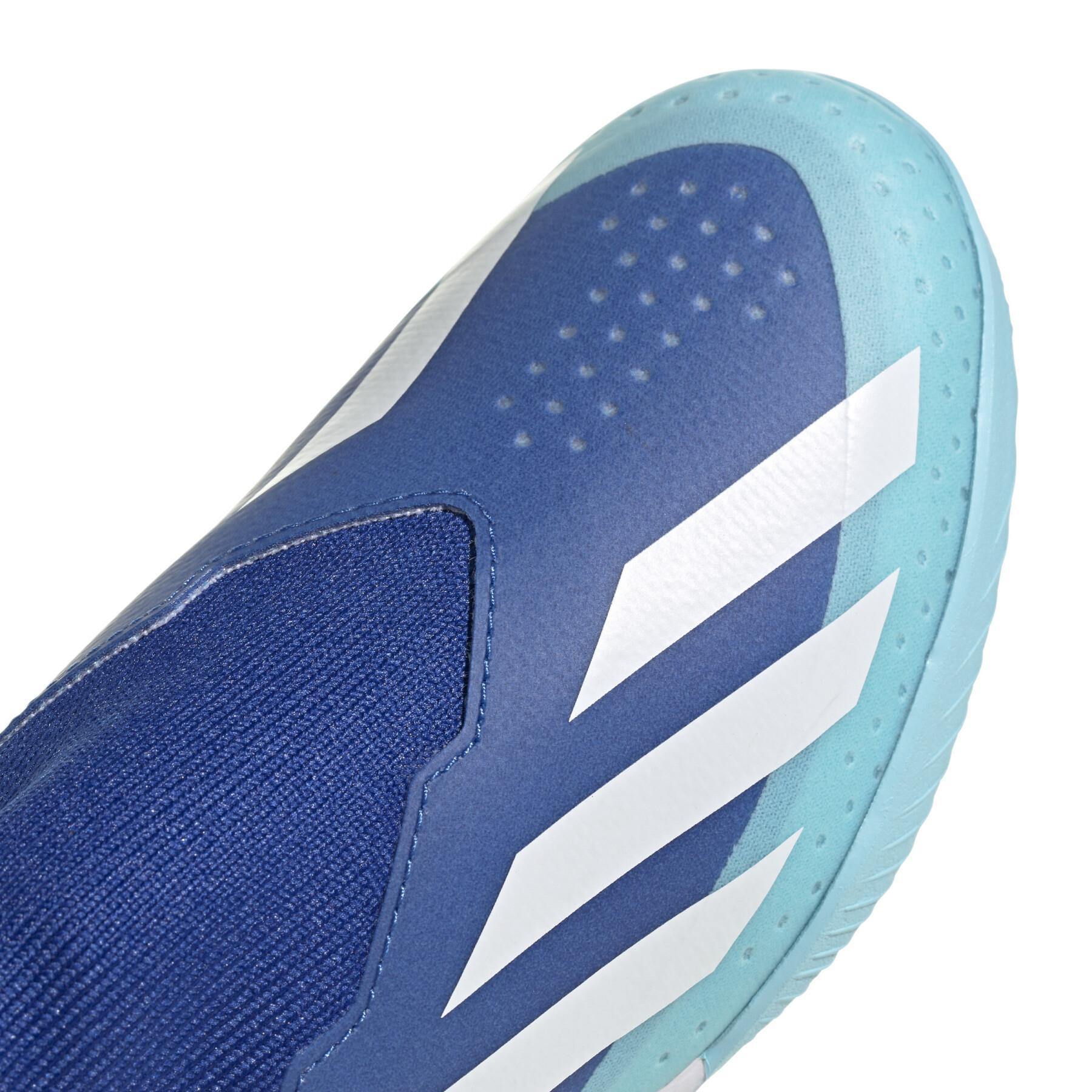 Chaussures de football sans lacets enfant adidas X Crazyfast.3 Turf - Marinerush Pack