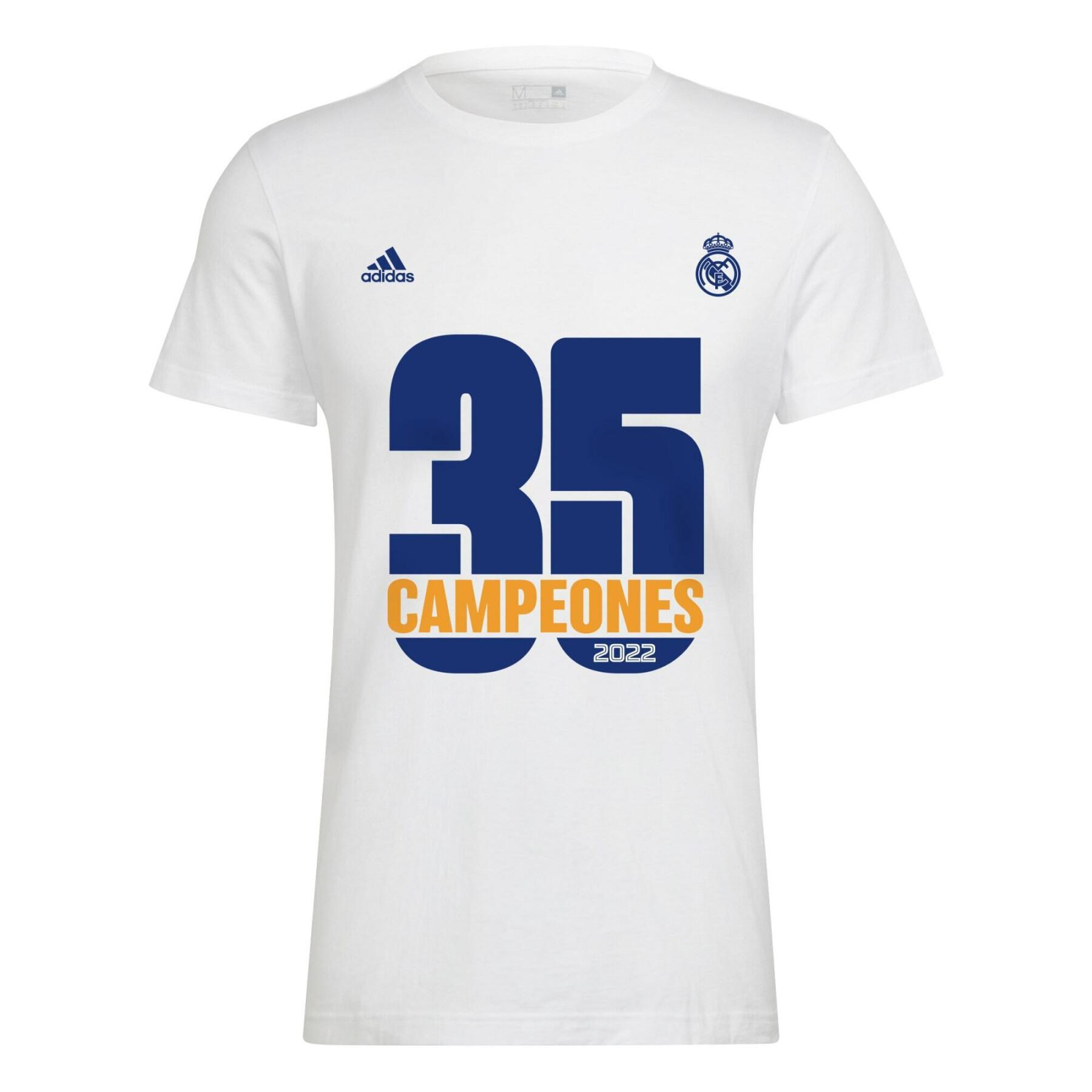 T-shirt vainqueur Real Madrid 2022/23