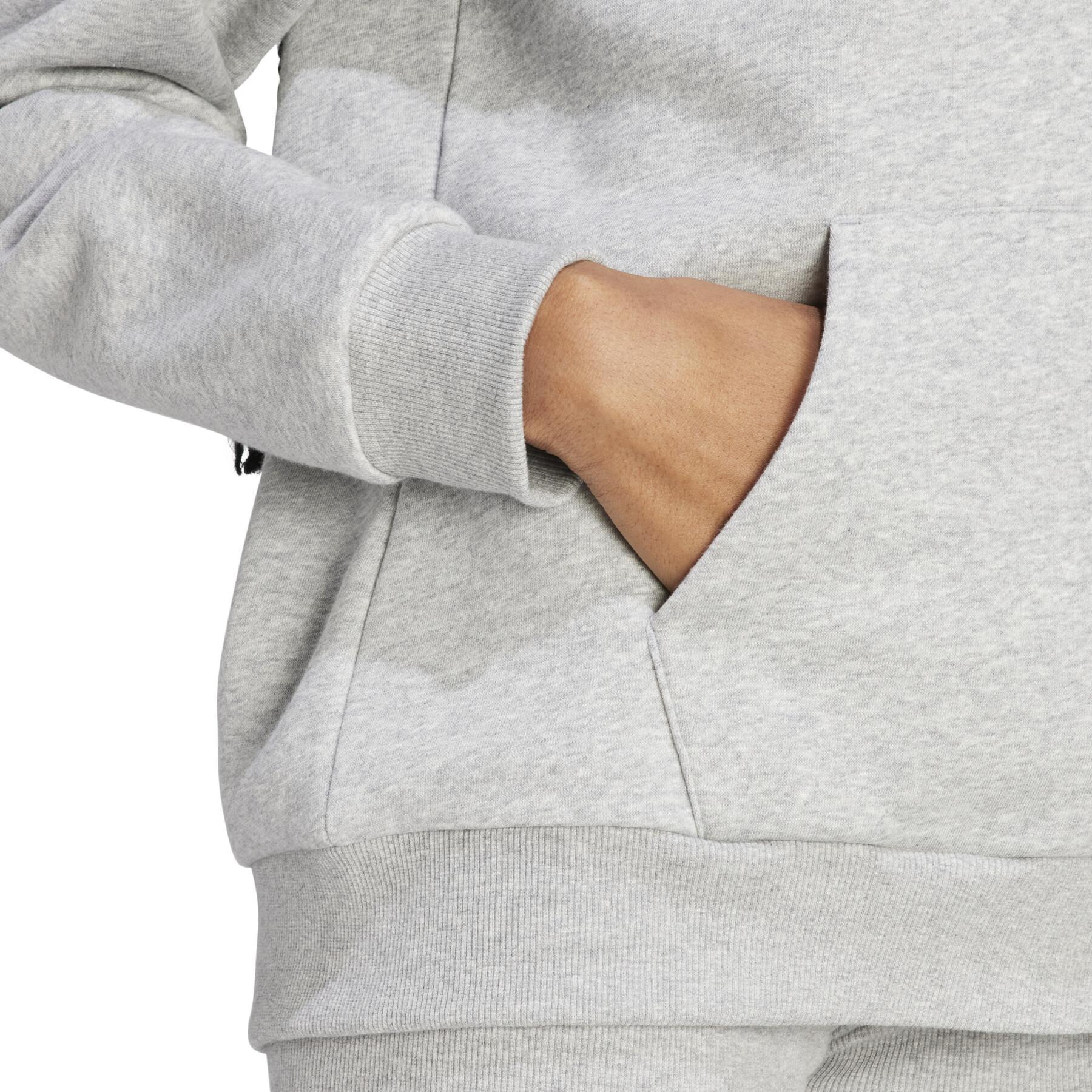 Sweatshirt à capuche molleton femme adidas Essentials Logo Boyfriend