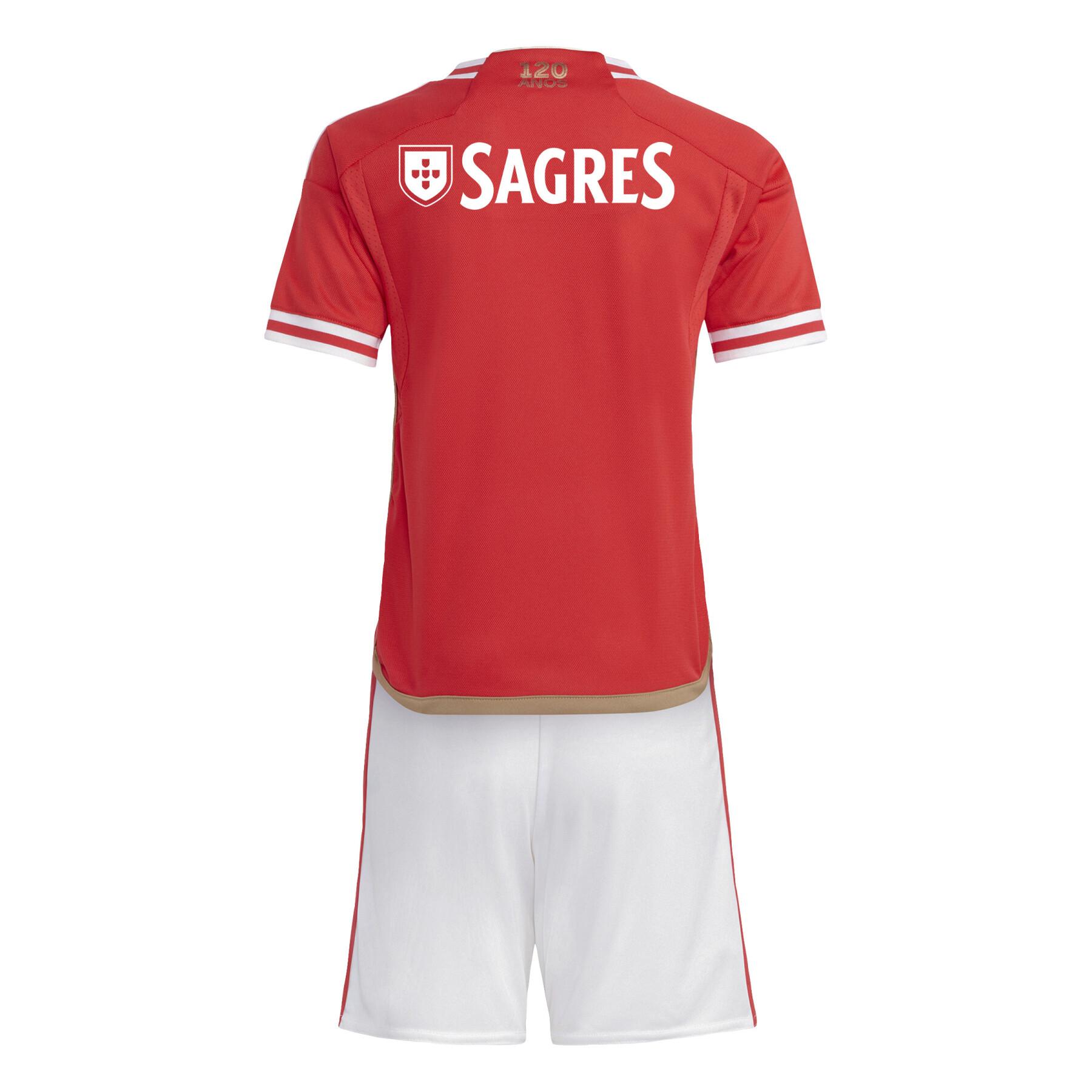 Mini-kit Domicile bébé Benfica Lisbonne 2023/24