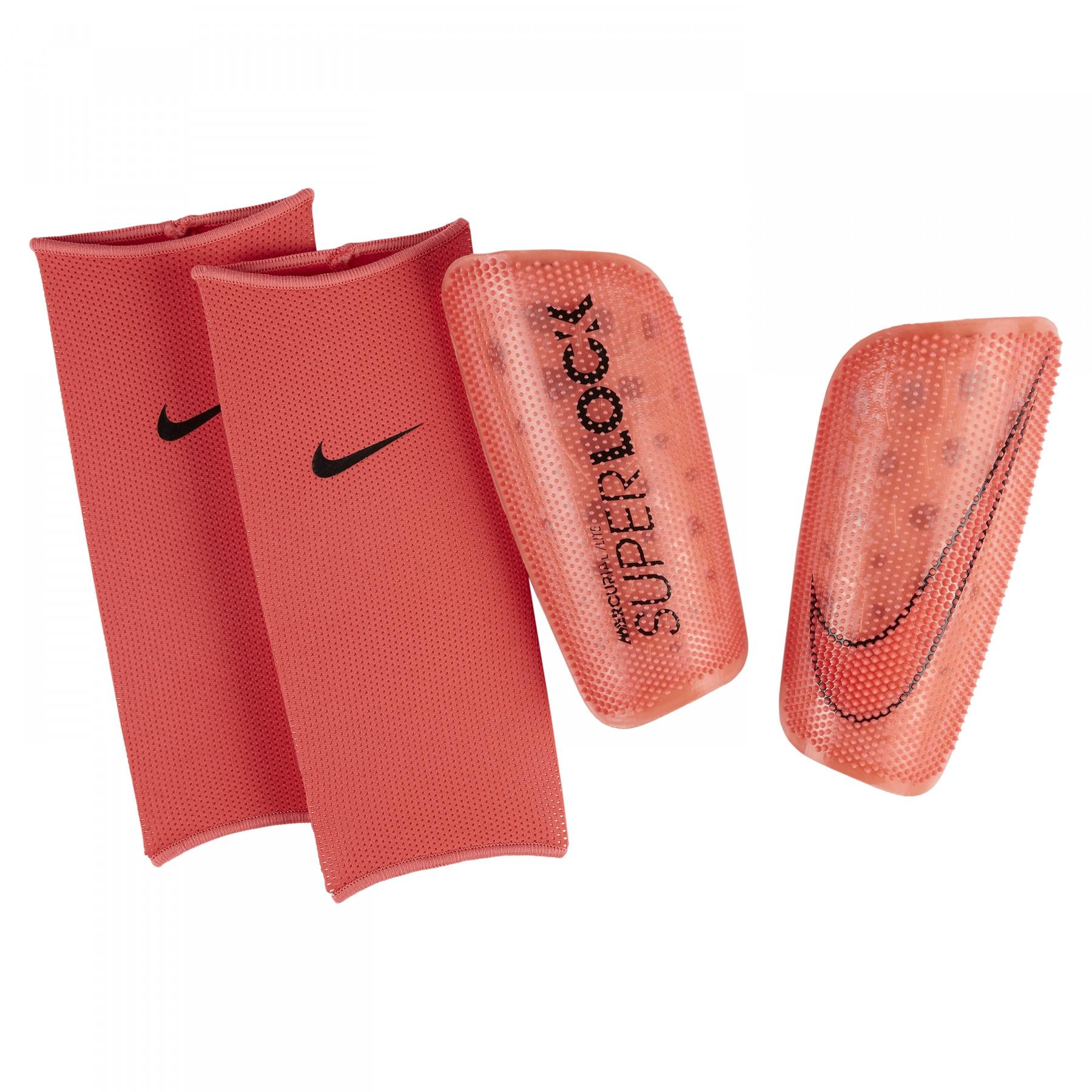 Nike Mercurial Lite - Rouge - Protège-tibias