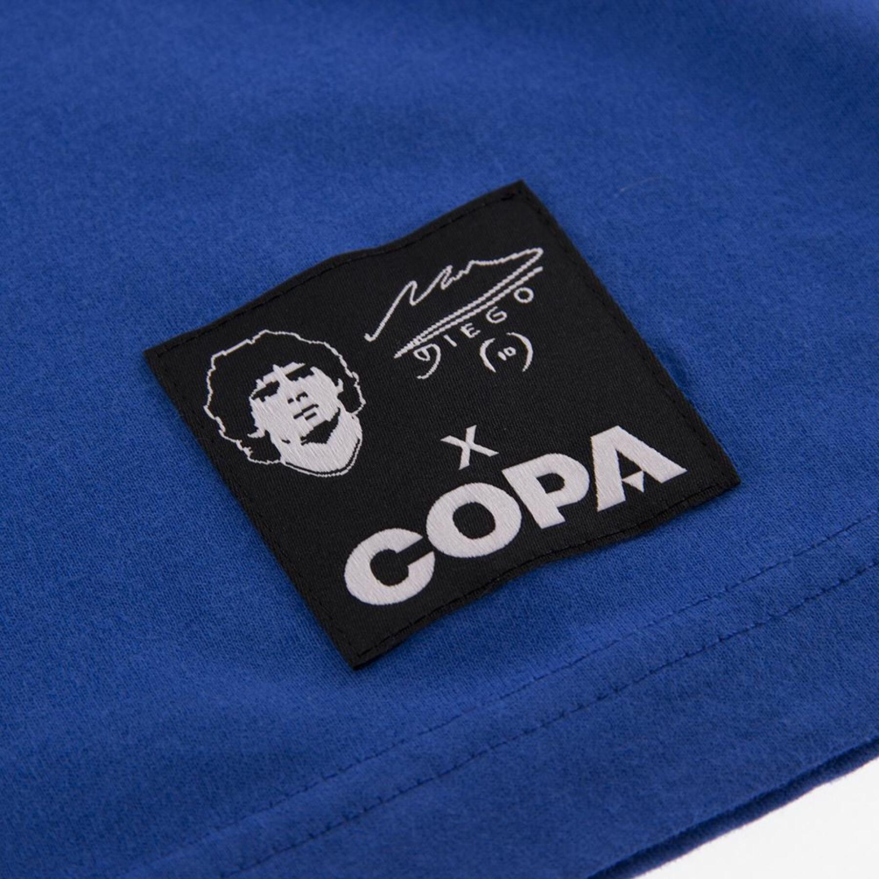 T-shirt brodé Copa Boca Juniors Maradona
