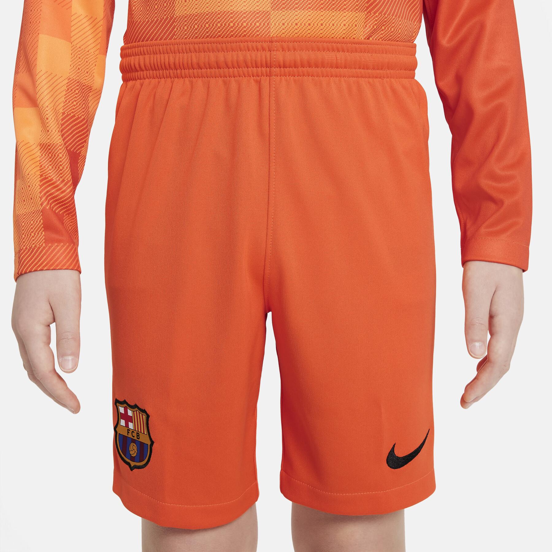 Short gardien enfant domicile FC Barcelone 2021/22
