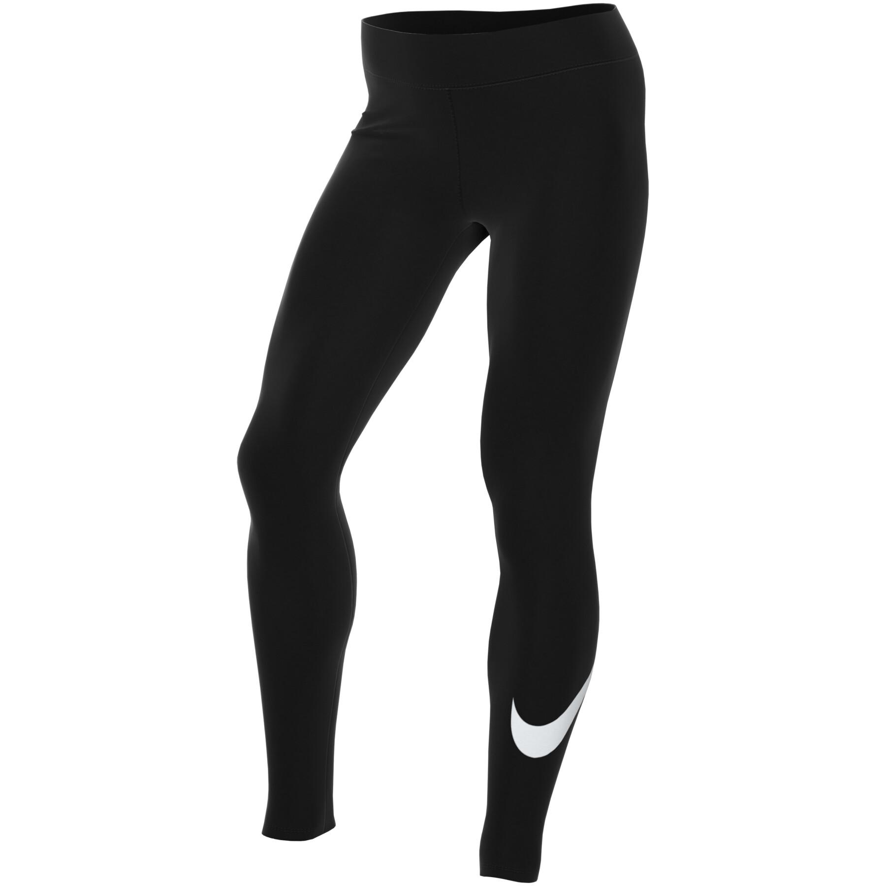 Legging Femme Nike Sportswear Swoosh Noir