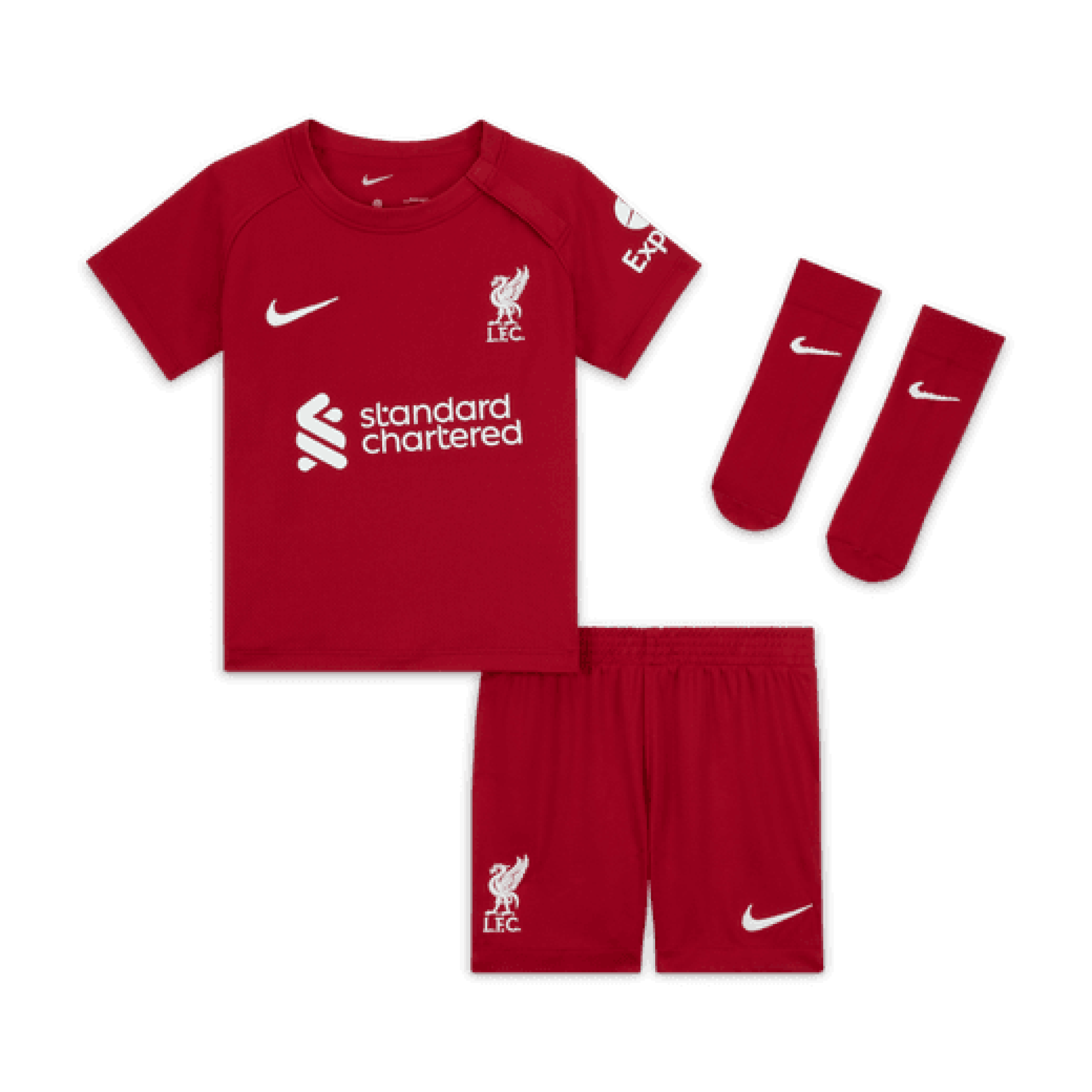 Ensemble domicile bébé Liverpool FC 2022/23