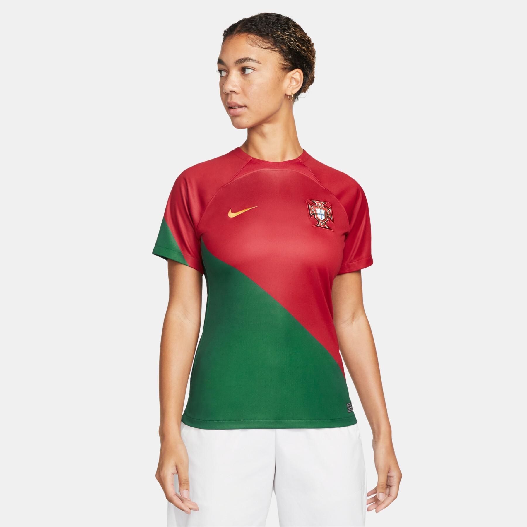 Maillot Domicile femme Coupe du monde 2022 Portugal
