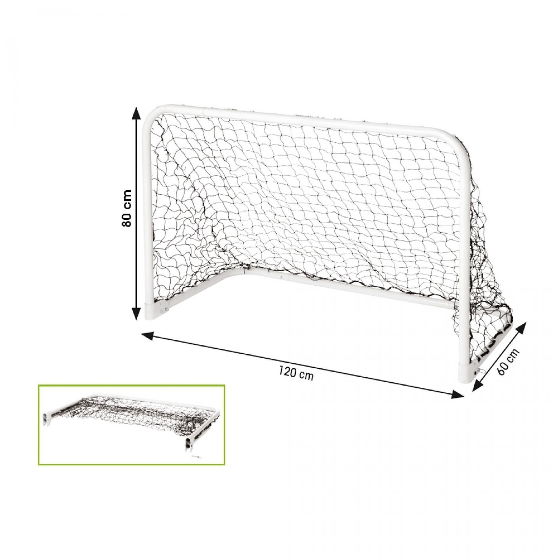 Produit EN274 - Mini-cage de football métallique - 120 x 90 x 60 cm -  Tremblay SA