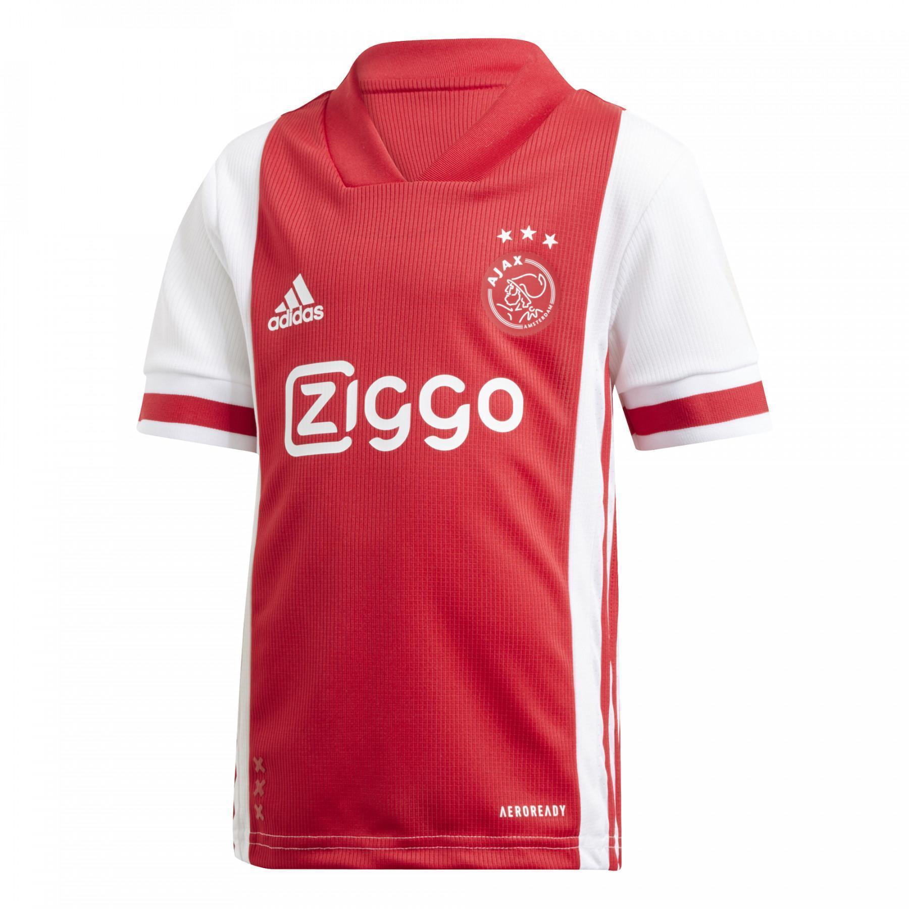 Mini-kit enfant domicile Ajax Amsterdam 2020/21