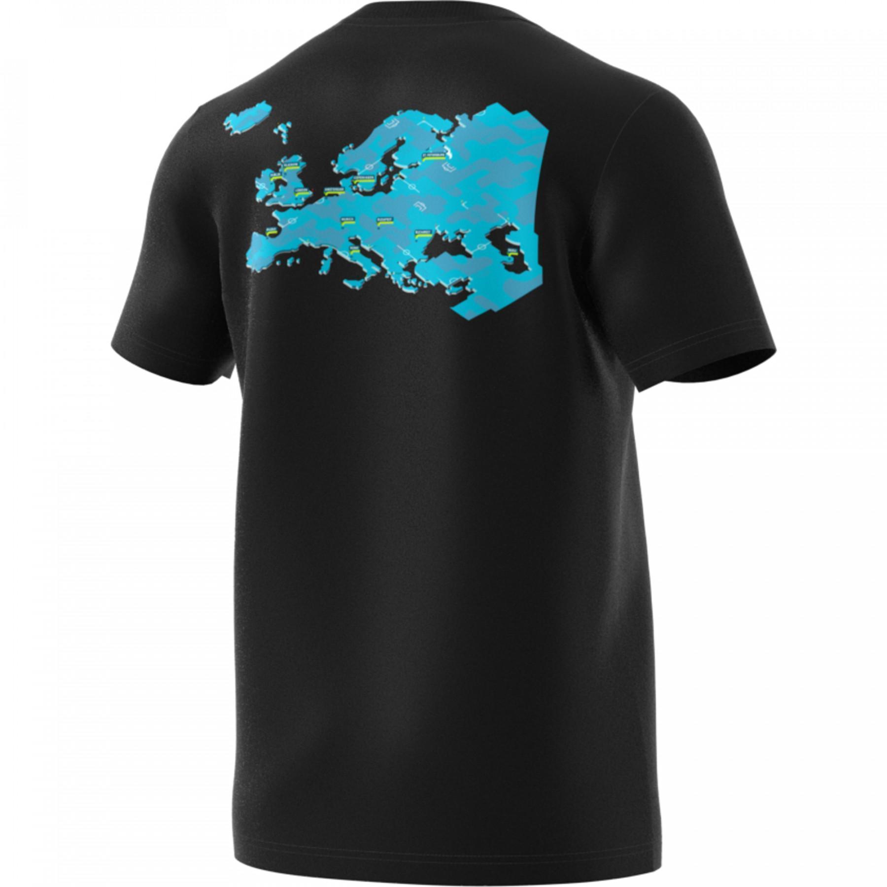 T-shirt adidas European Map