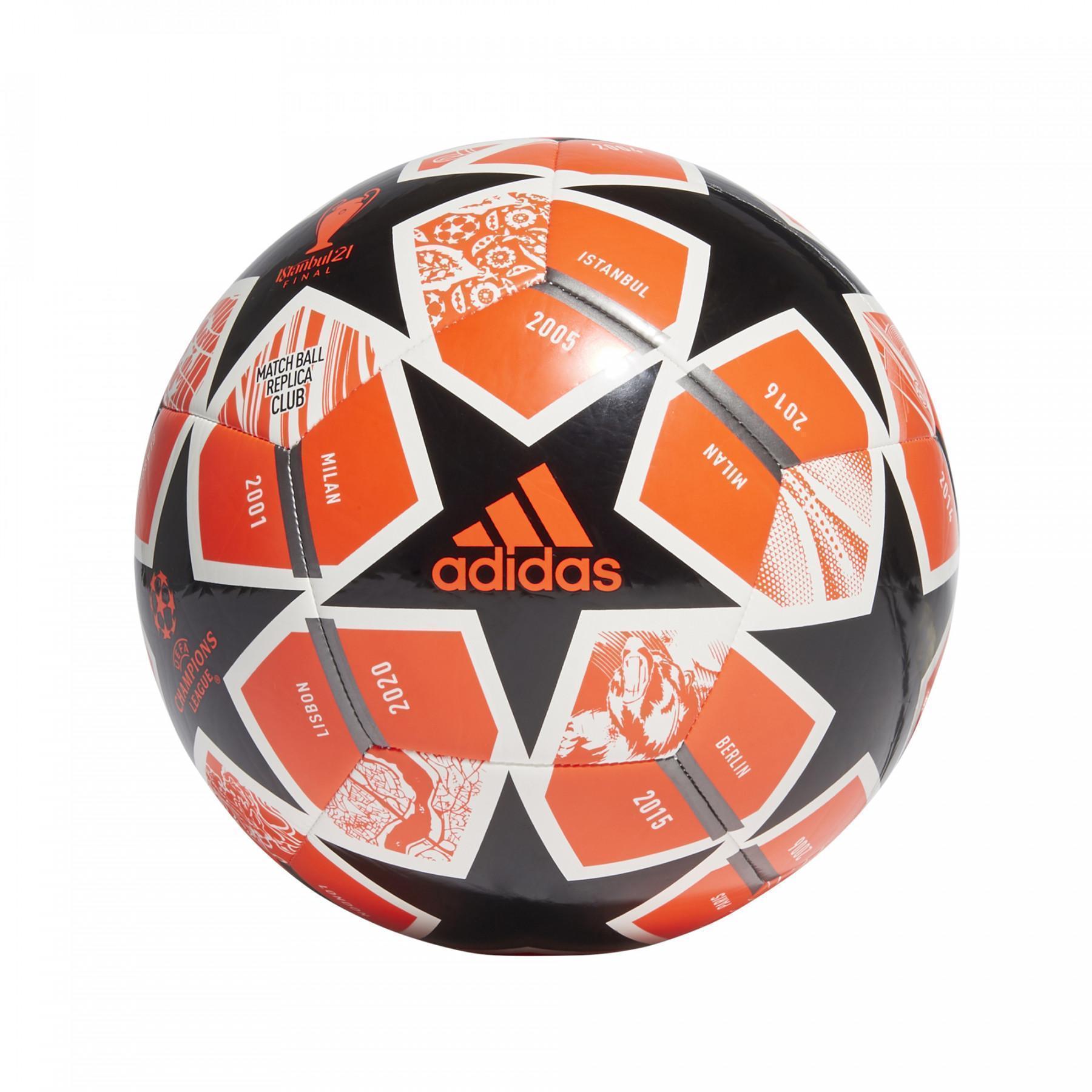 Ballon de Foot Noir/Doré Ligue des Champions Adidas GT7789