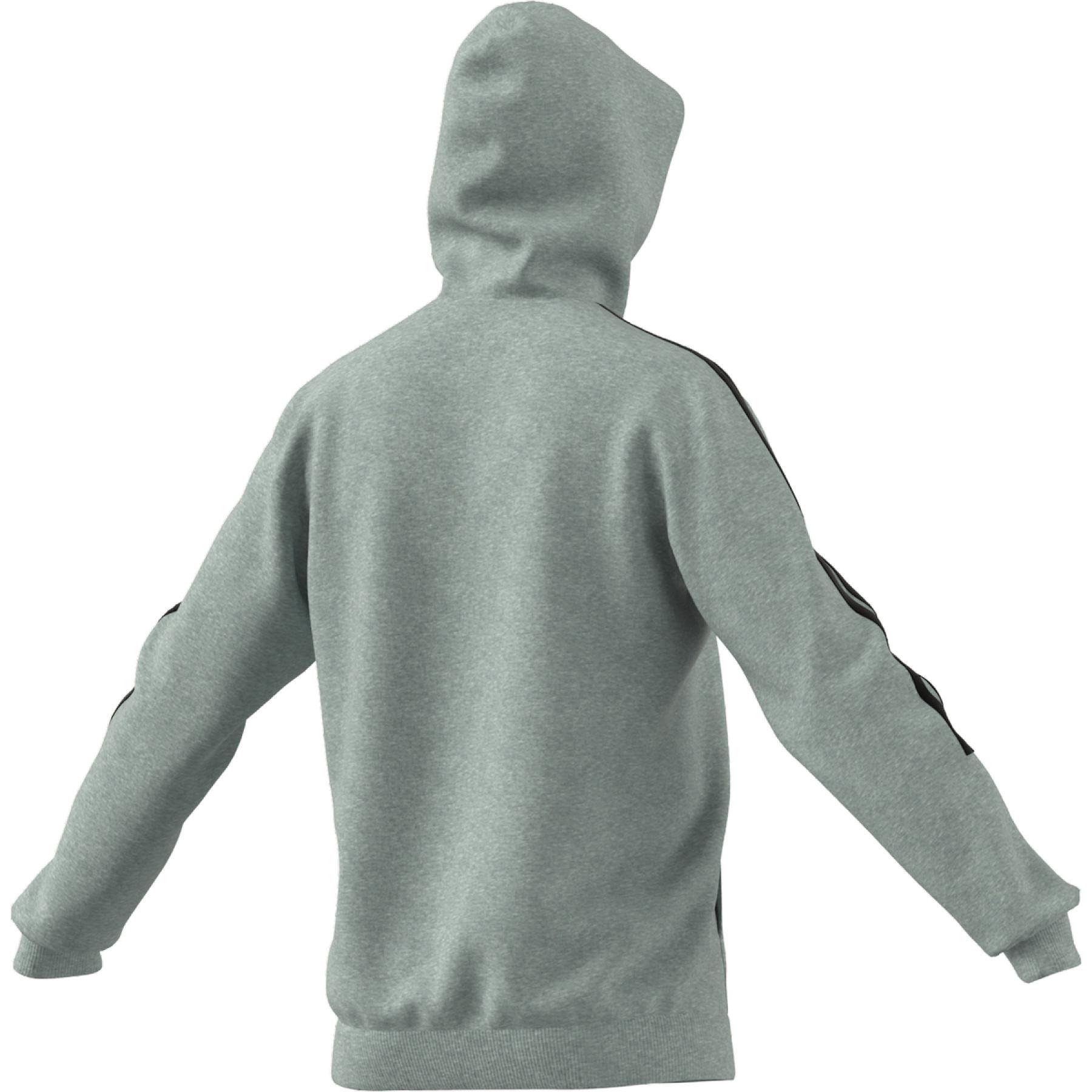 Sweatshirt à capuche adidas Essentials Fleece Cut 3-Bandes