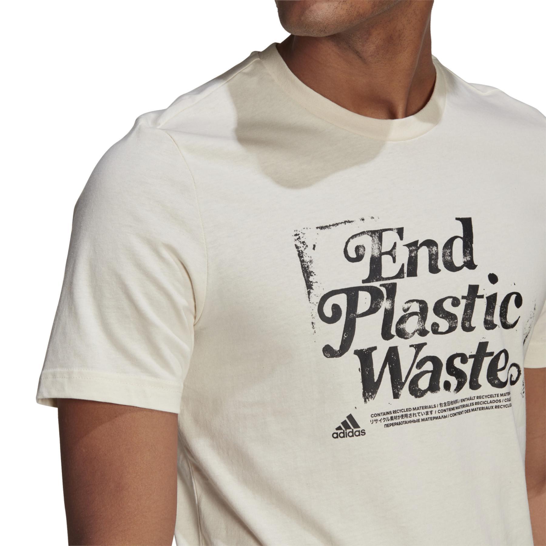 T-shirt adidas Slogan Recycled Cotton Graphic