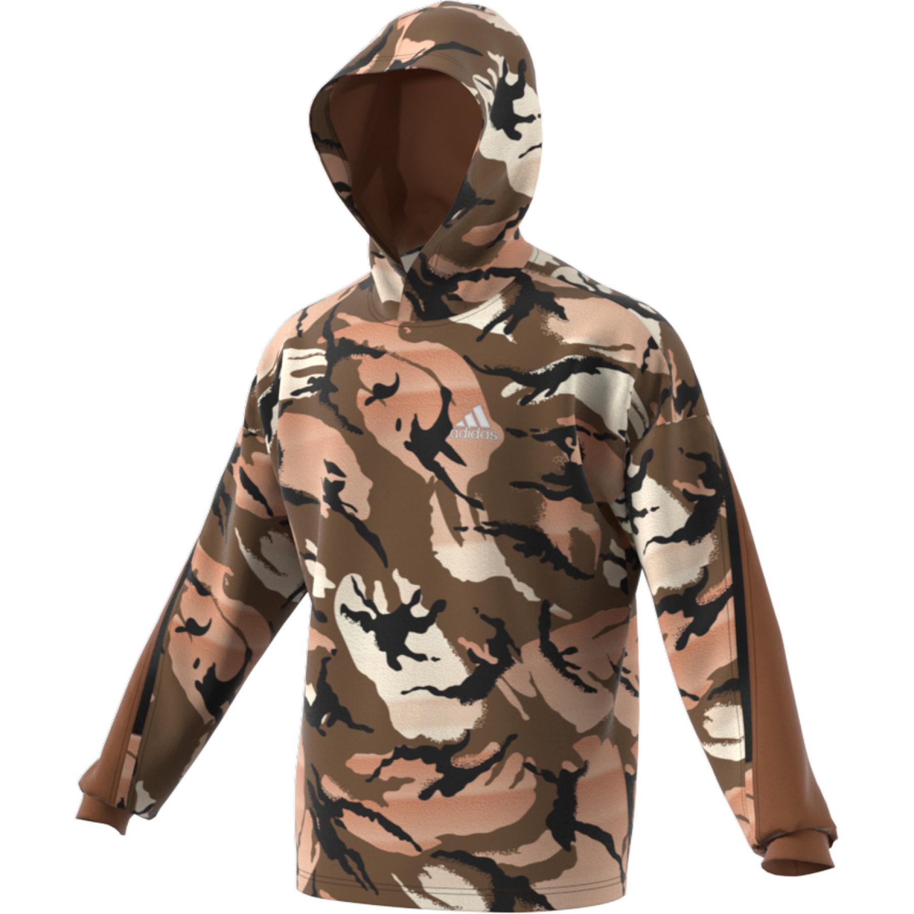 Sweatshirt à capuche adidas Desert Camouflage AOP