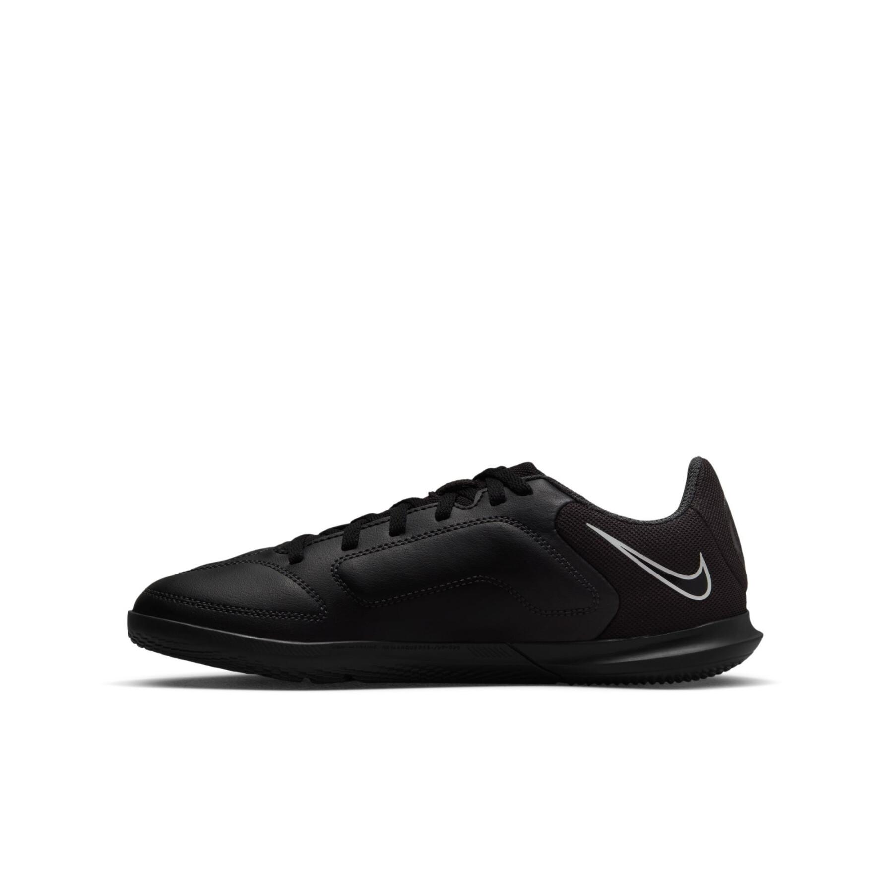 Chaussures de football enfant Nike Tiempo Legend 9 Club IC - Shadow Black Pack