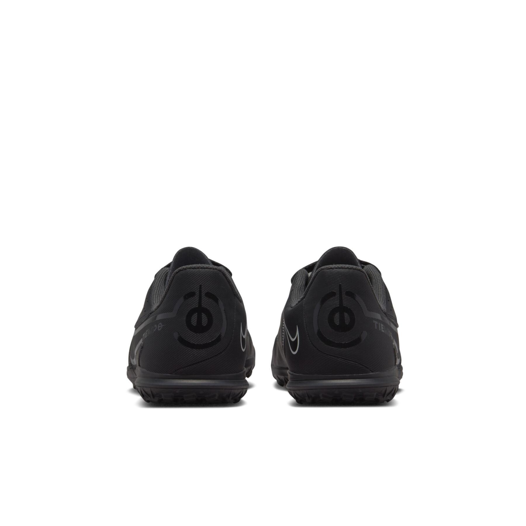 Chaussures de football enfant Nike Tiempo Legend 9 Club TF - Shadow Black Pack