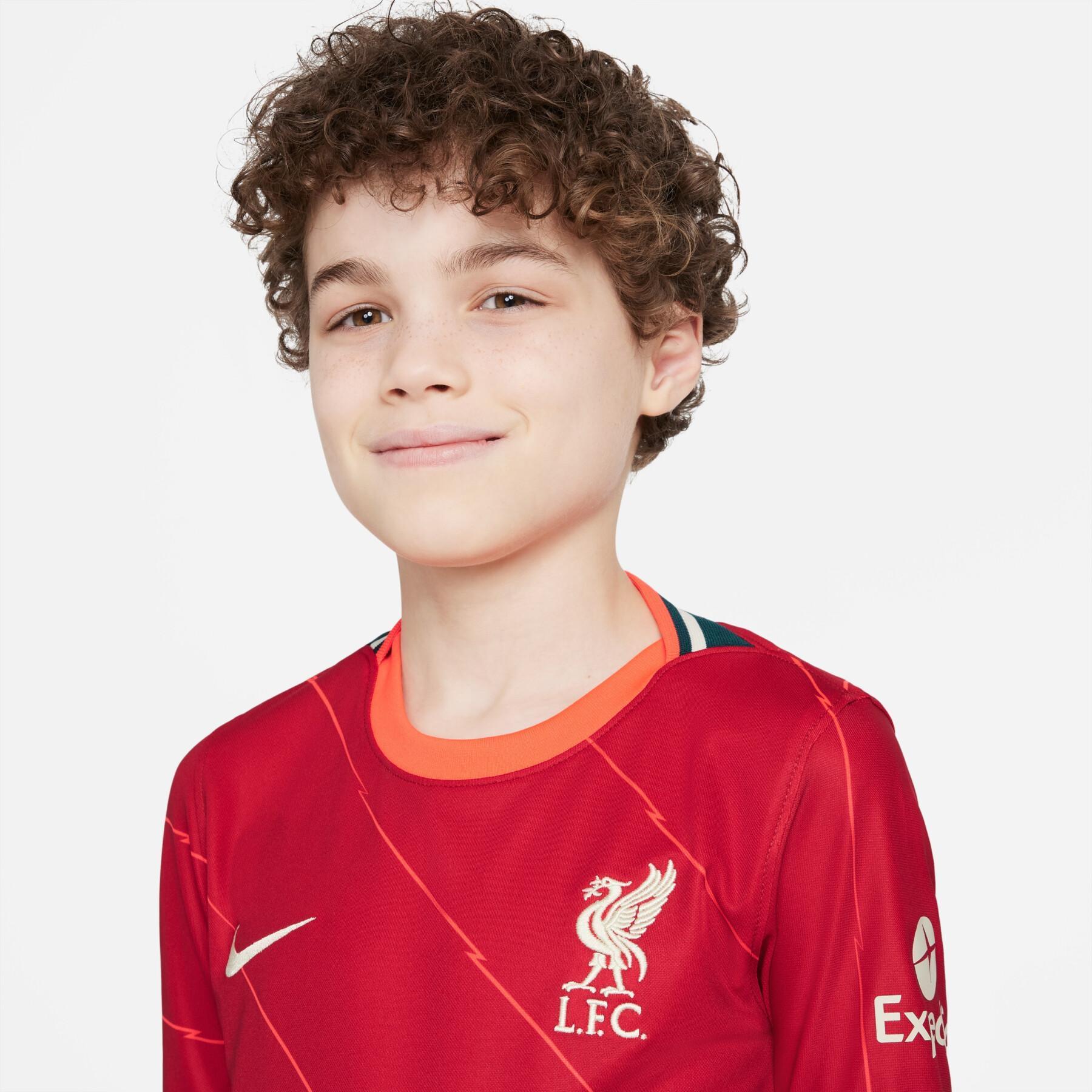 Maillot Domicile enfant Liverpool FC 2021/22