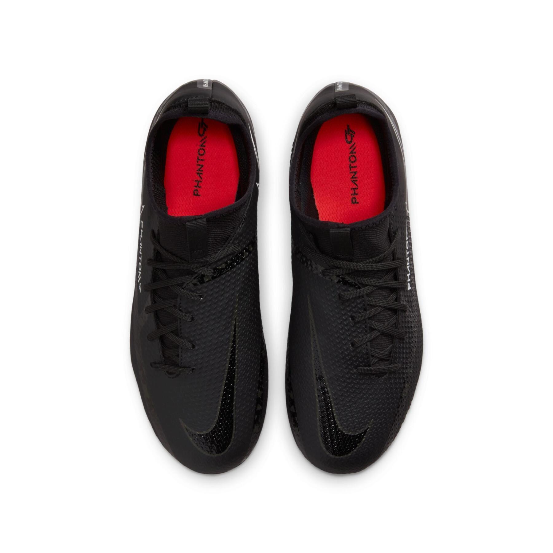 Chaussures de football enfant Nike Phantom GT2 Academy Dynamic Fit MG - Shadow Black Pack