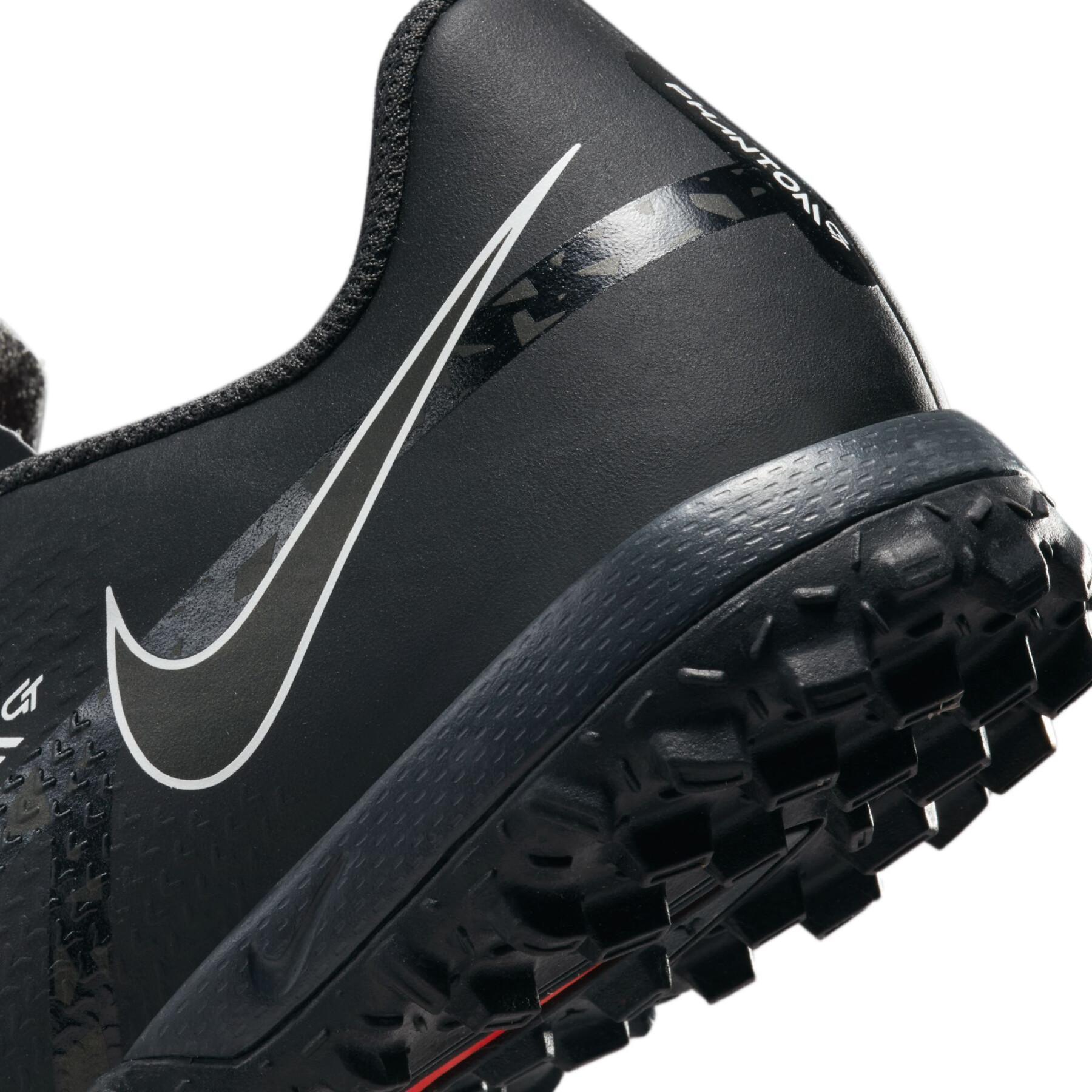 Chaussures de football enfant Nike Phantom GT2 Academy TF - Shadow Black Pack