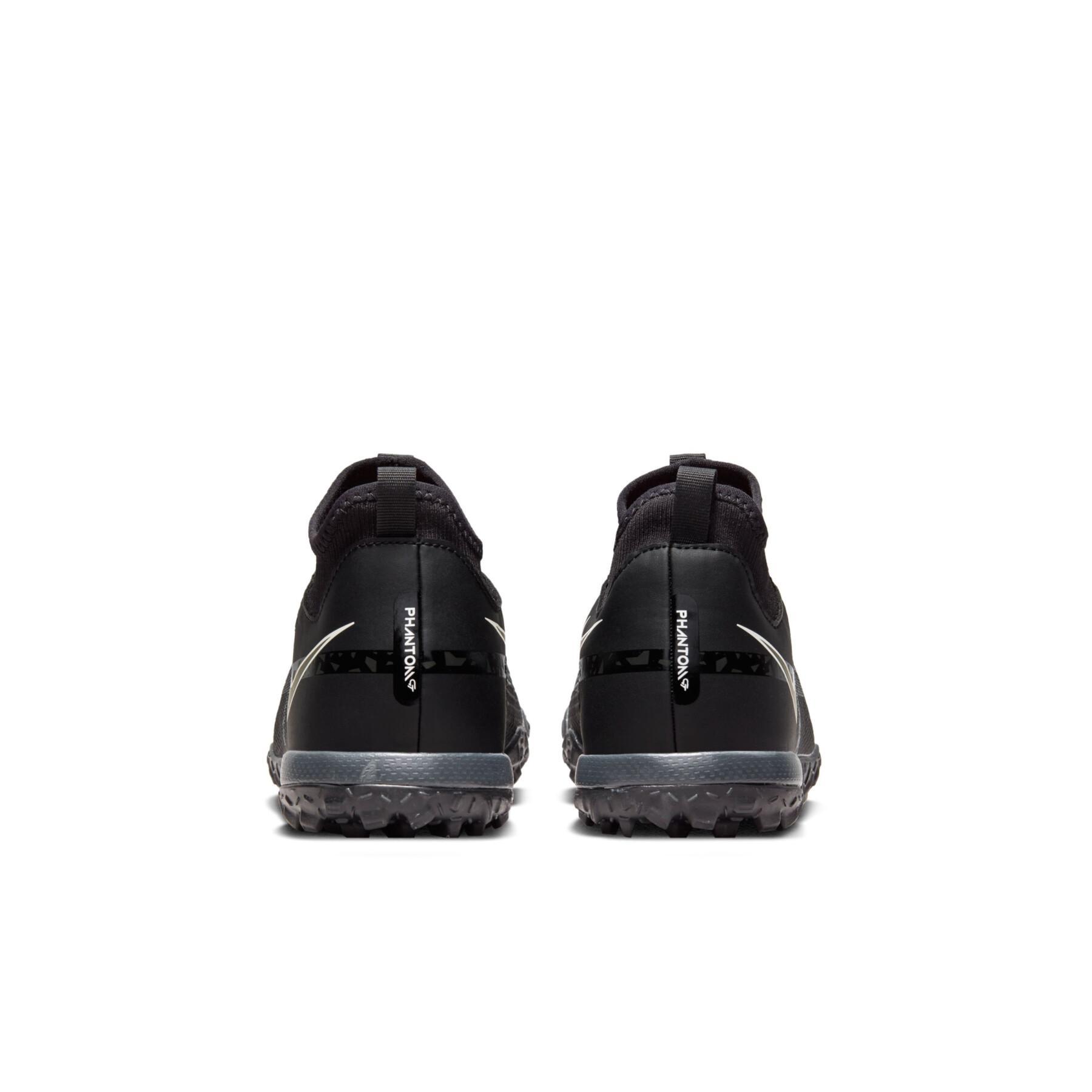 Chaussures de football enfant Nike Phantom GT2 Academy Dynamic Fit TF - Shadow Black Pack