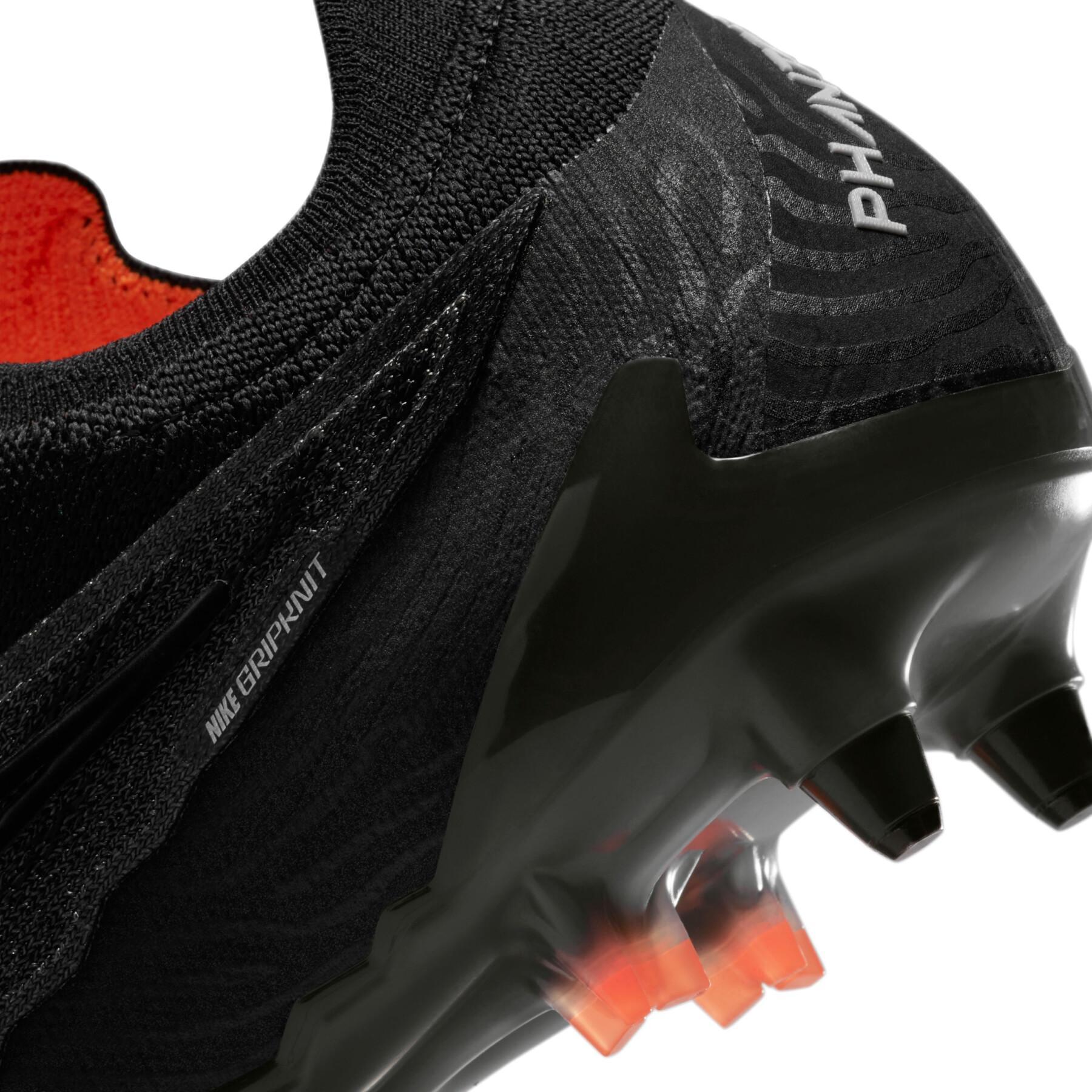 Chaussures de football Nike Grip Phantom GX Elite SG-Pro Anti-Clog Traction - Black Pack
