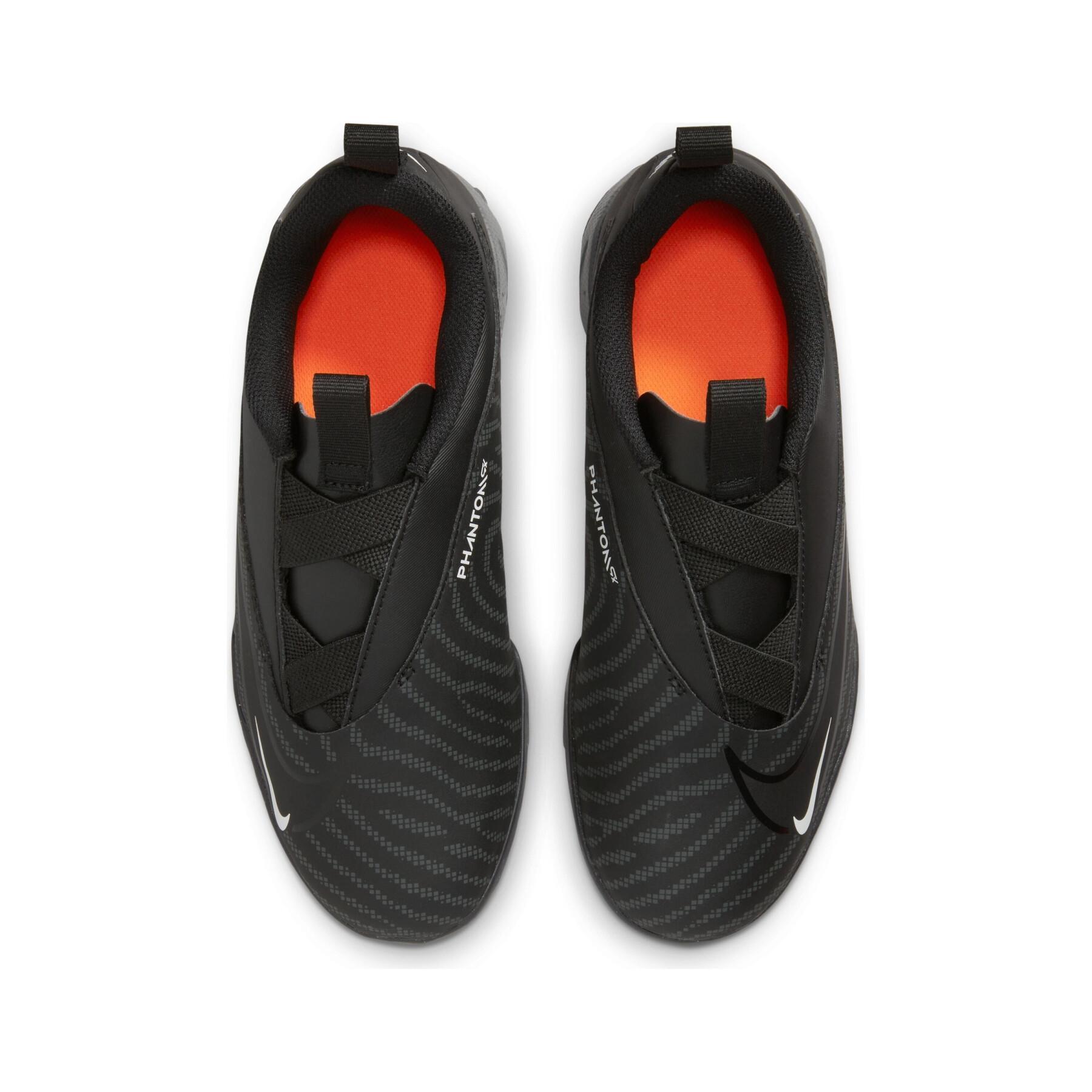 Chaussures de football enfant Nike Phantom GX Academy TF - Black Pack