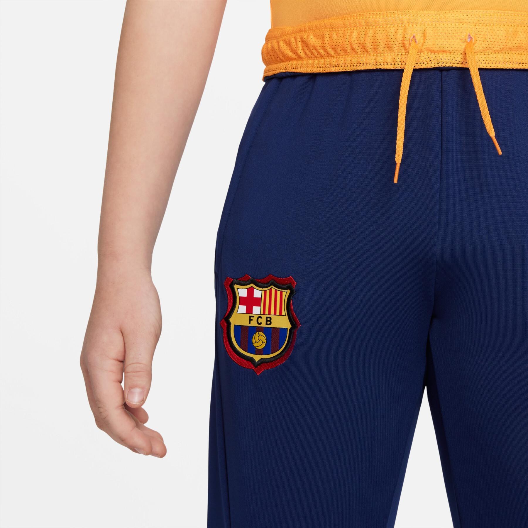 Pantalon d'entraînement enfant FC Barcelone Strike 2021/22