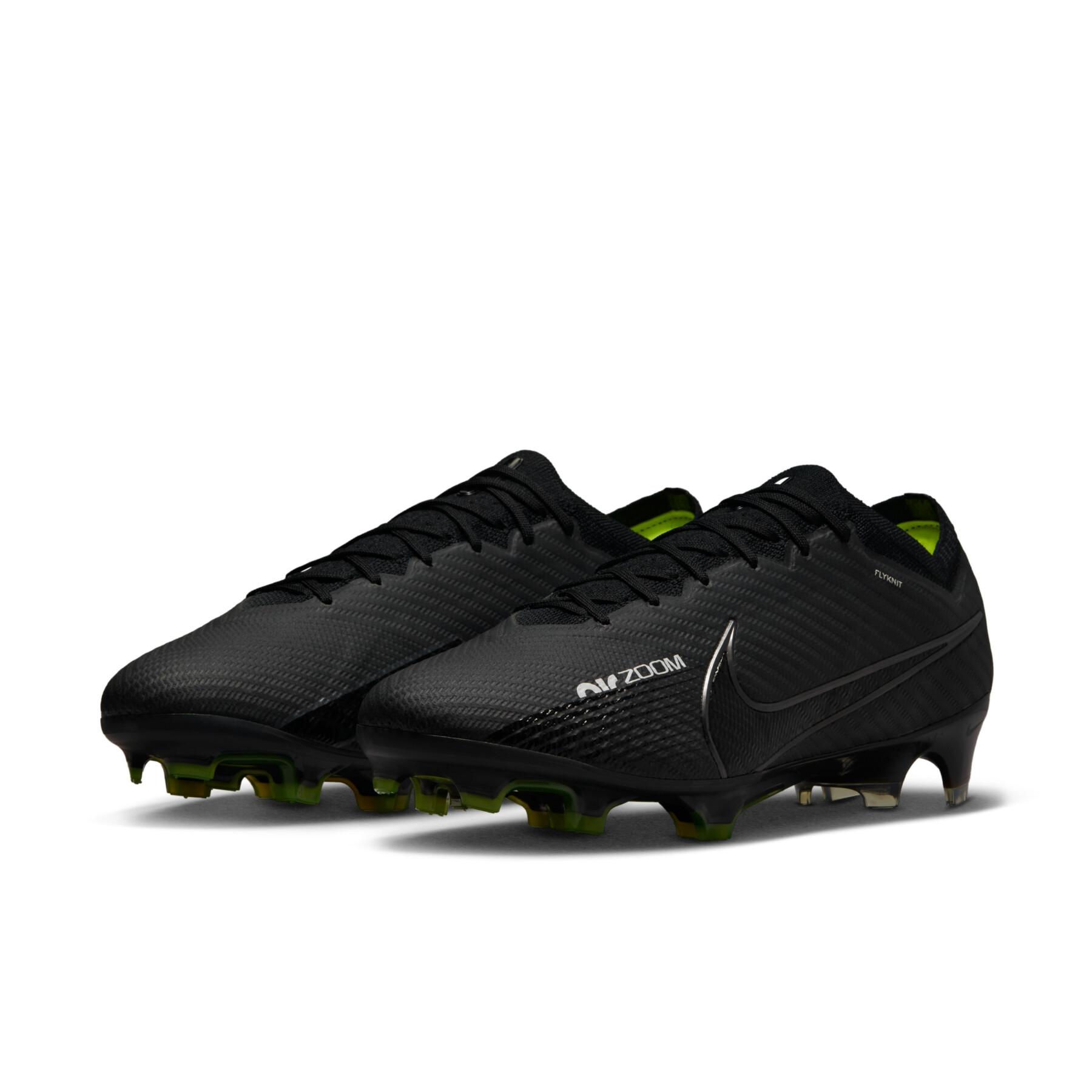 Chaussures de football Nike Zoom Mercurial Vapor 15 Elite FG - Shadow Black Pack