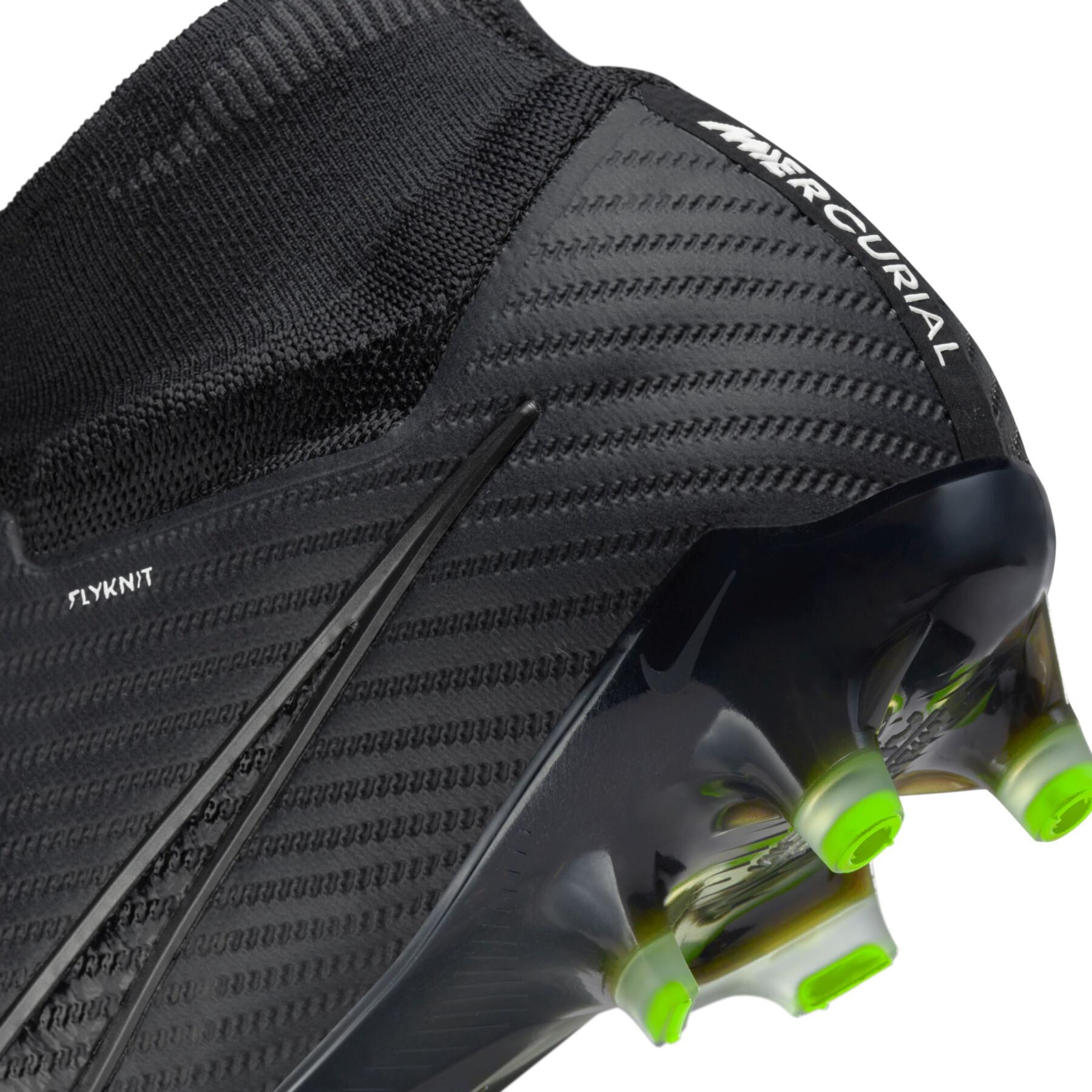 Chaussures de football Nike Zoom Mercurial Superfly 9 Elite AG-Pro - Shadow Black Pack