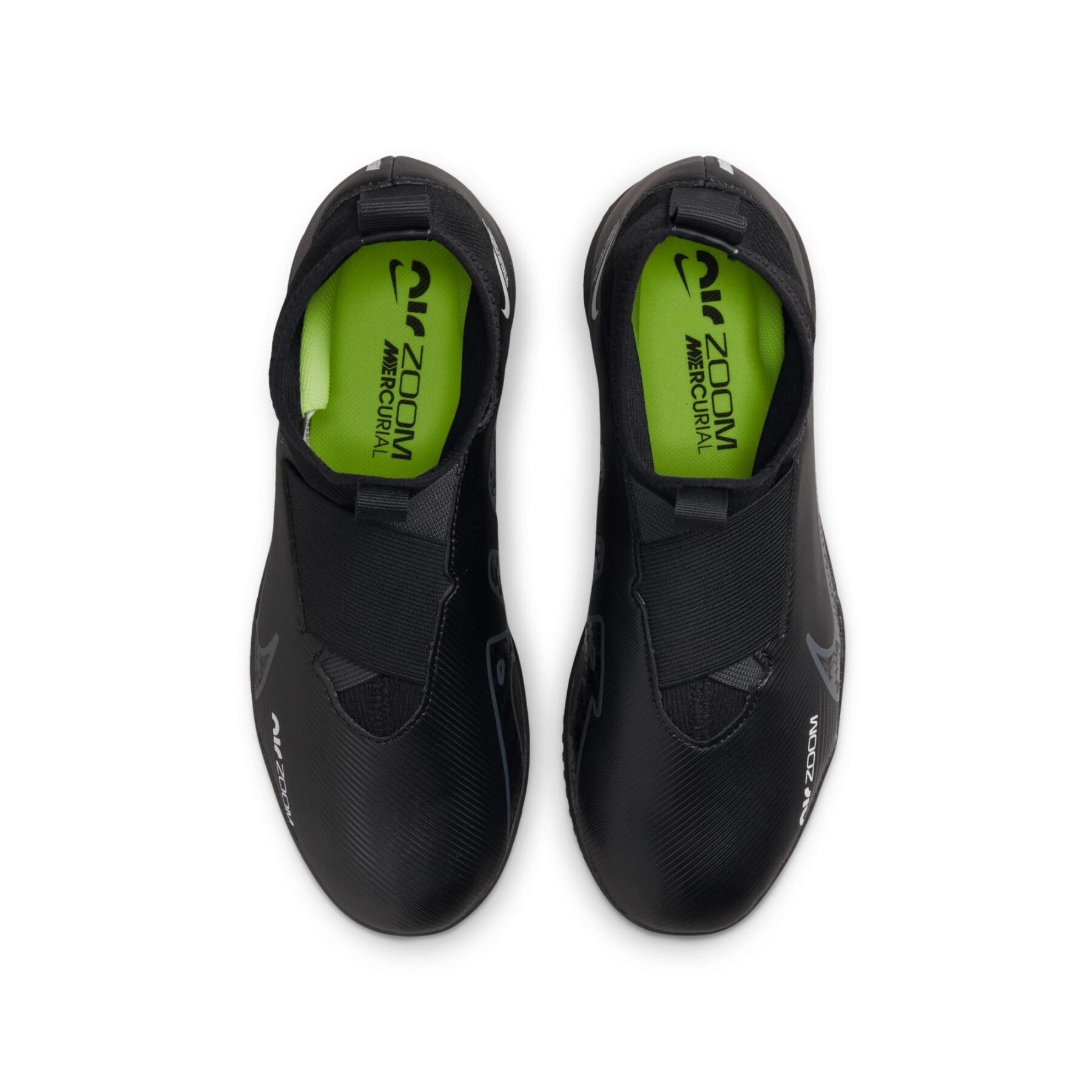 Chaussures de football enfant Nike Zoom Mercurial Superfly 9 Academy IC - Shadow Black Pack