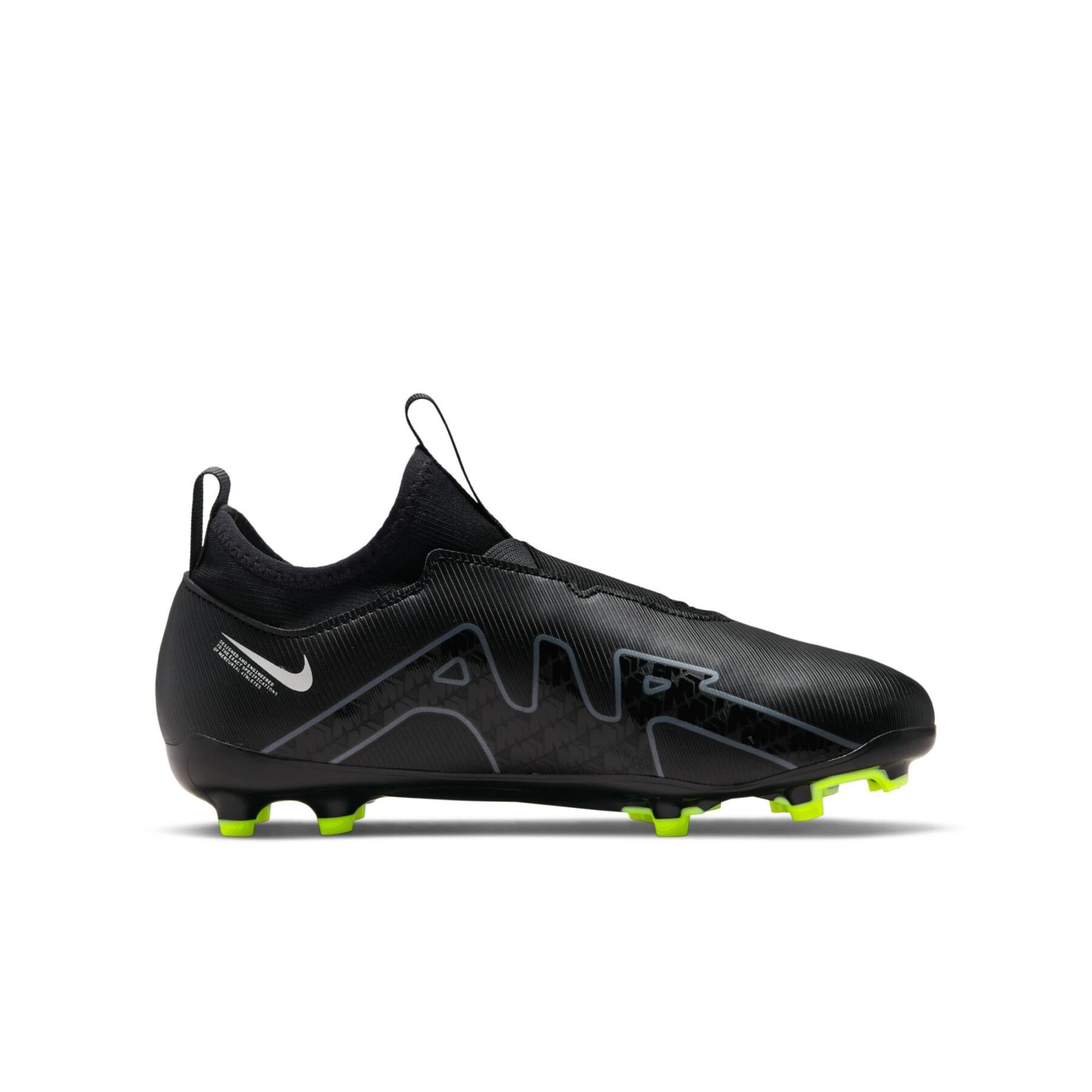 Chaussures de football enfant Nike Zoom Mercurial Vapor 15 Academy MG - Shadow Black Pack