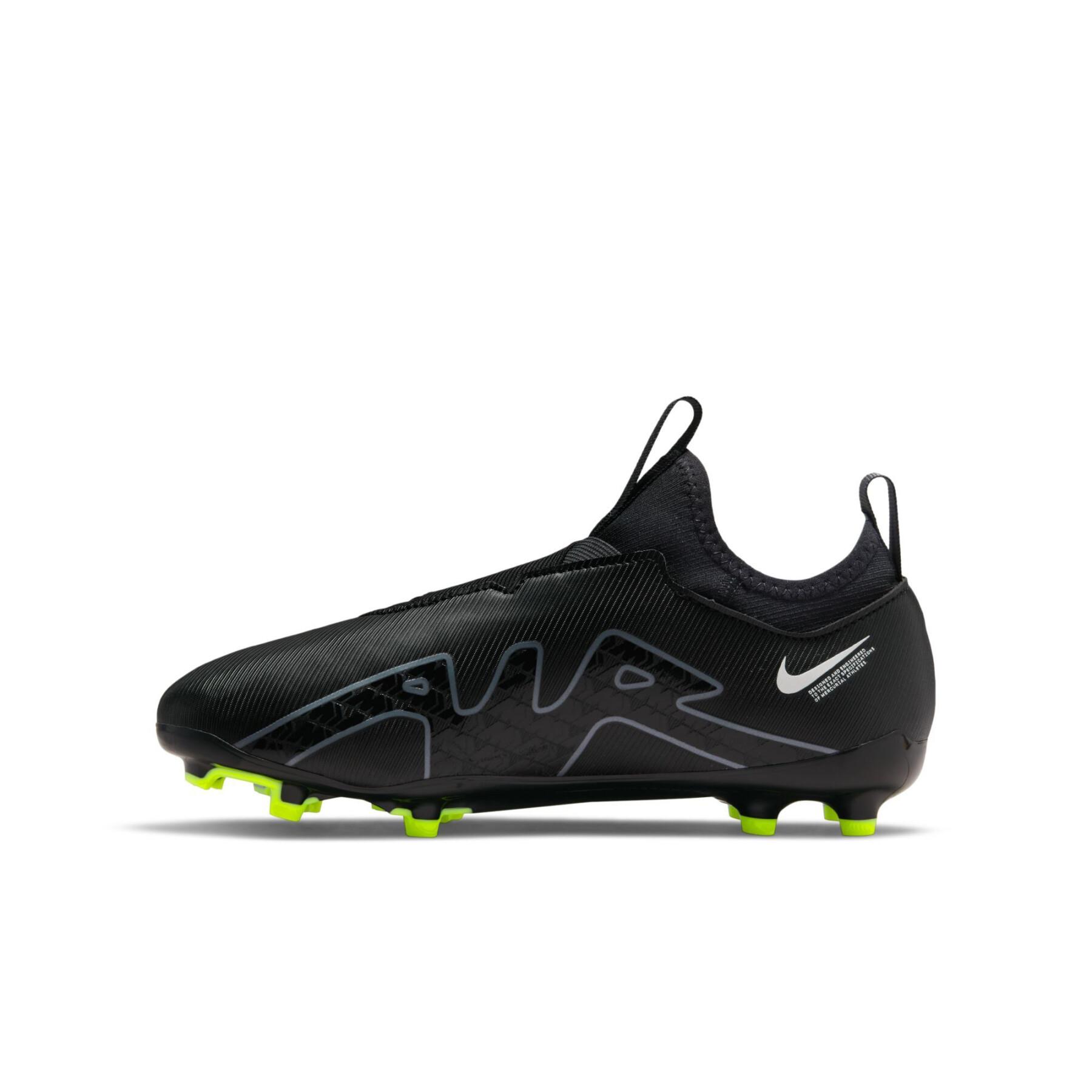 Chaussures de football enfant Nike Zoom Mercurial Vapor 15 Academy MG - Shadow Black Pack